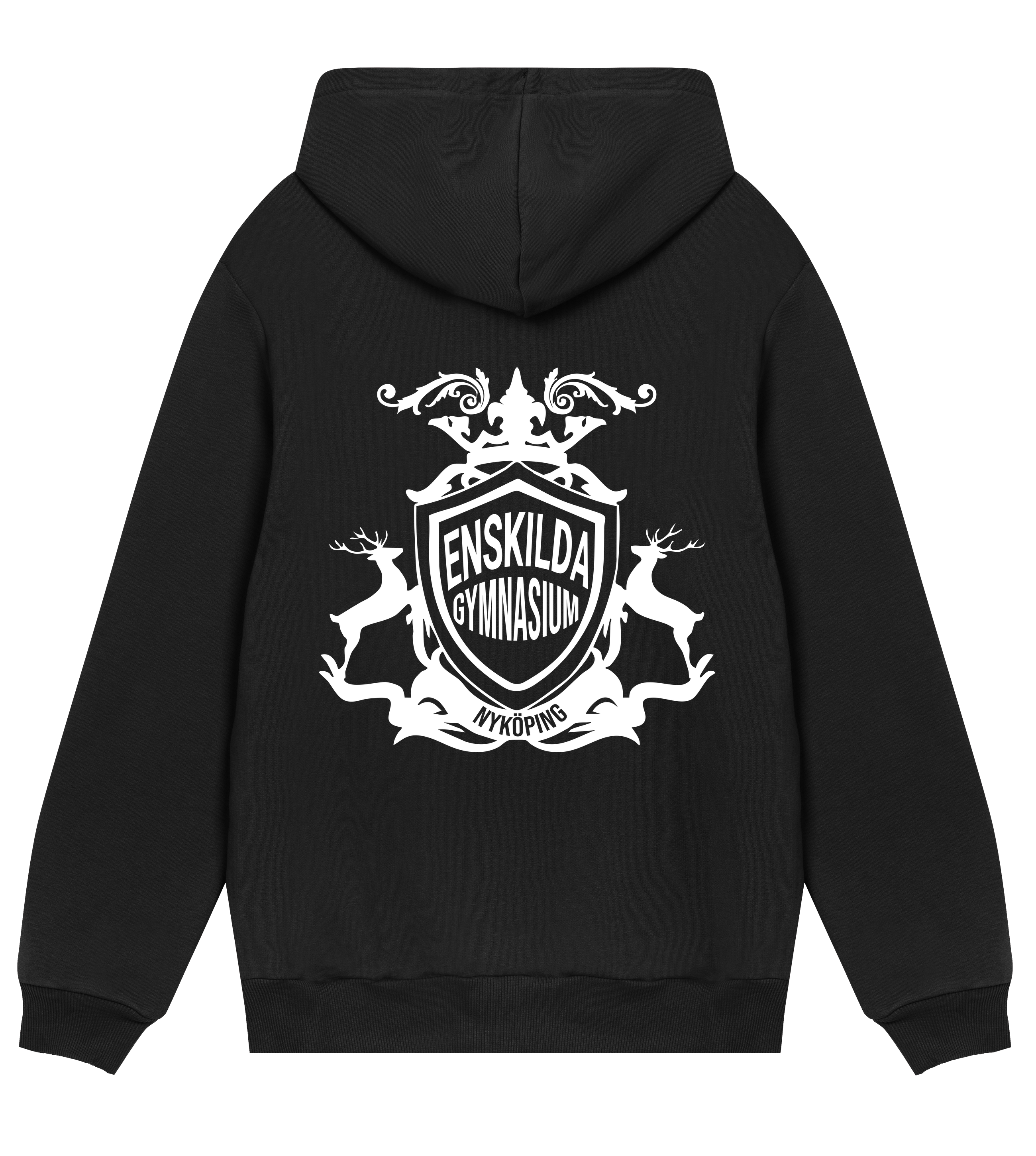 Hoodie - Enskilda Nyköping - Tryck bak