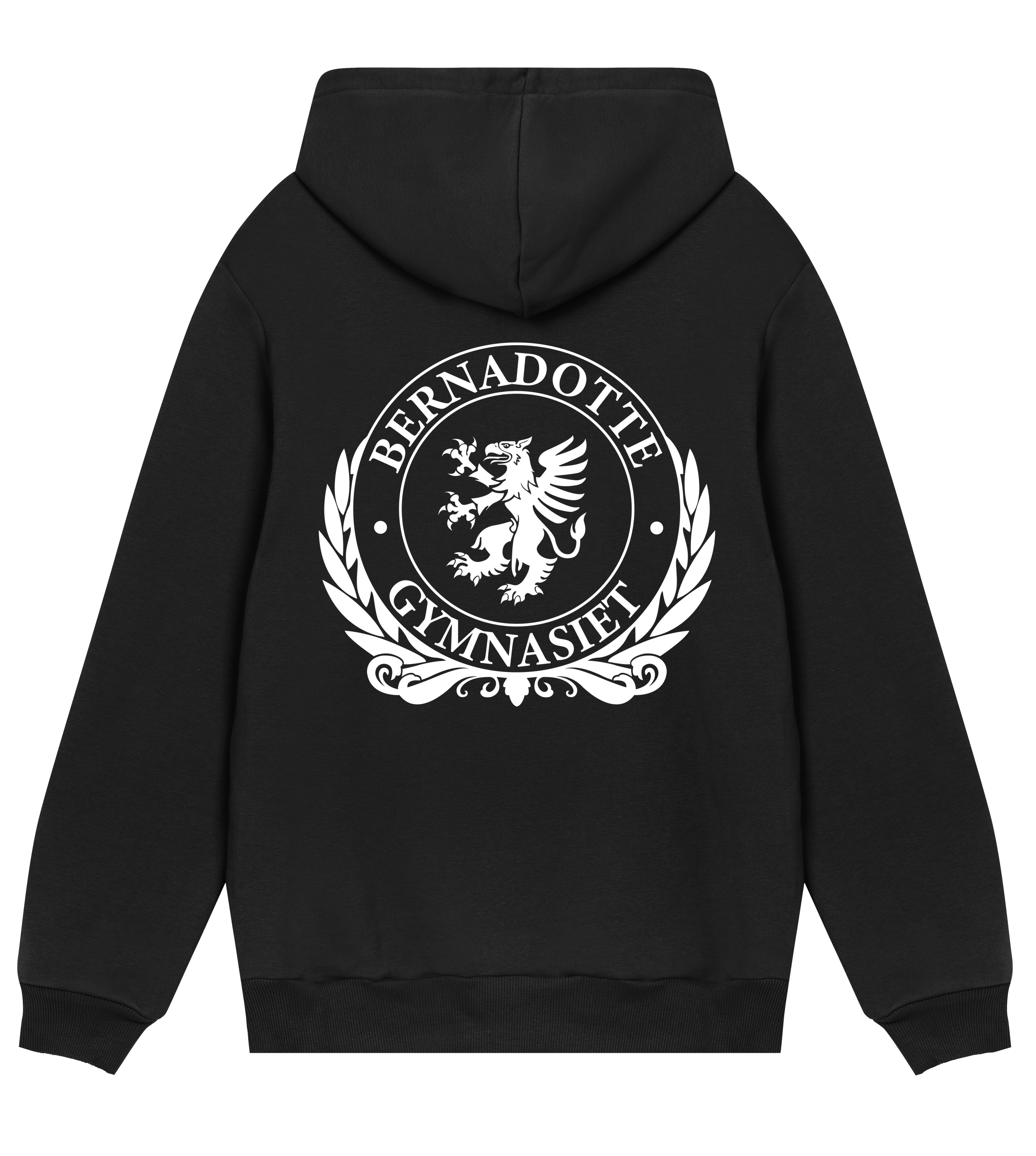 Hoodie - Bernadotte - Tryck bak