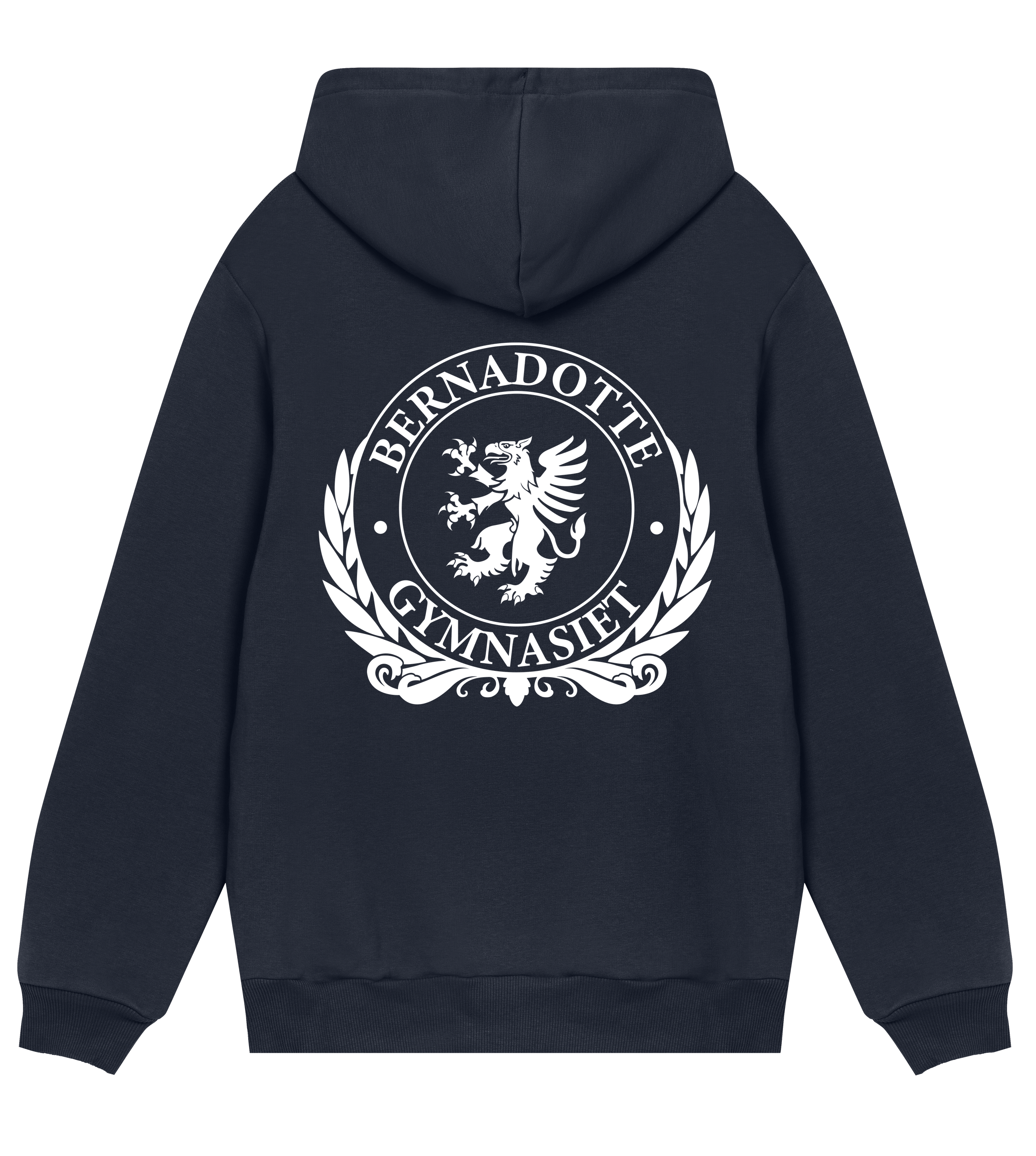 Hoodie - Bernadotte - Tryck bak