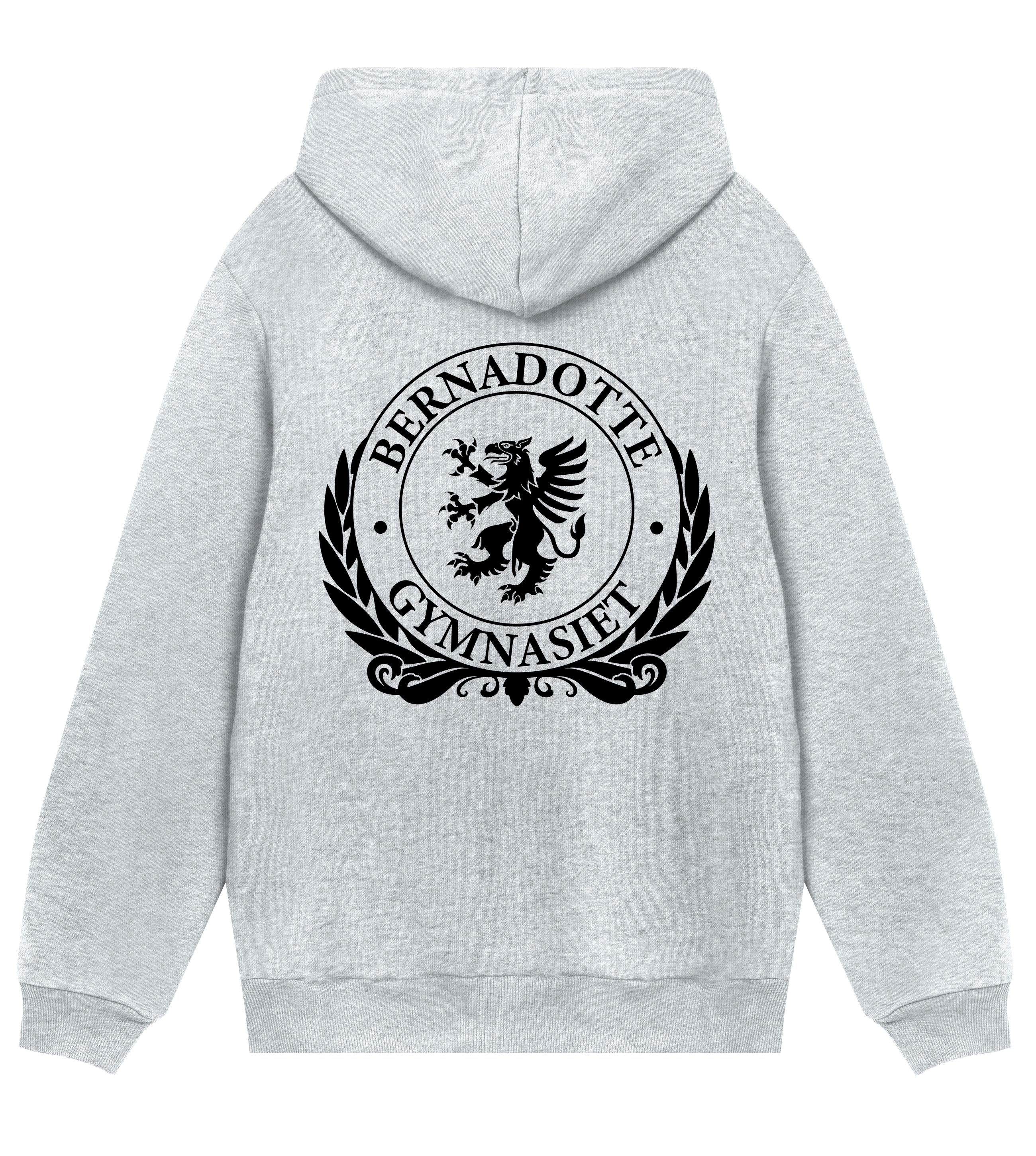 Hoodie - Bernadotte - Tryck bak