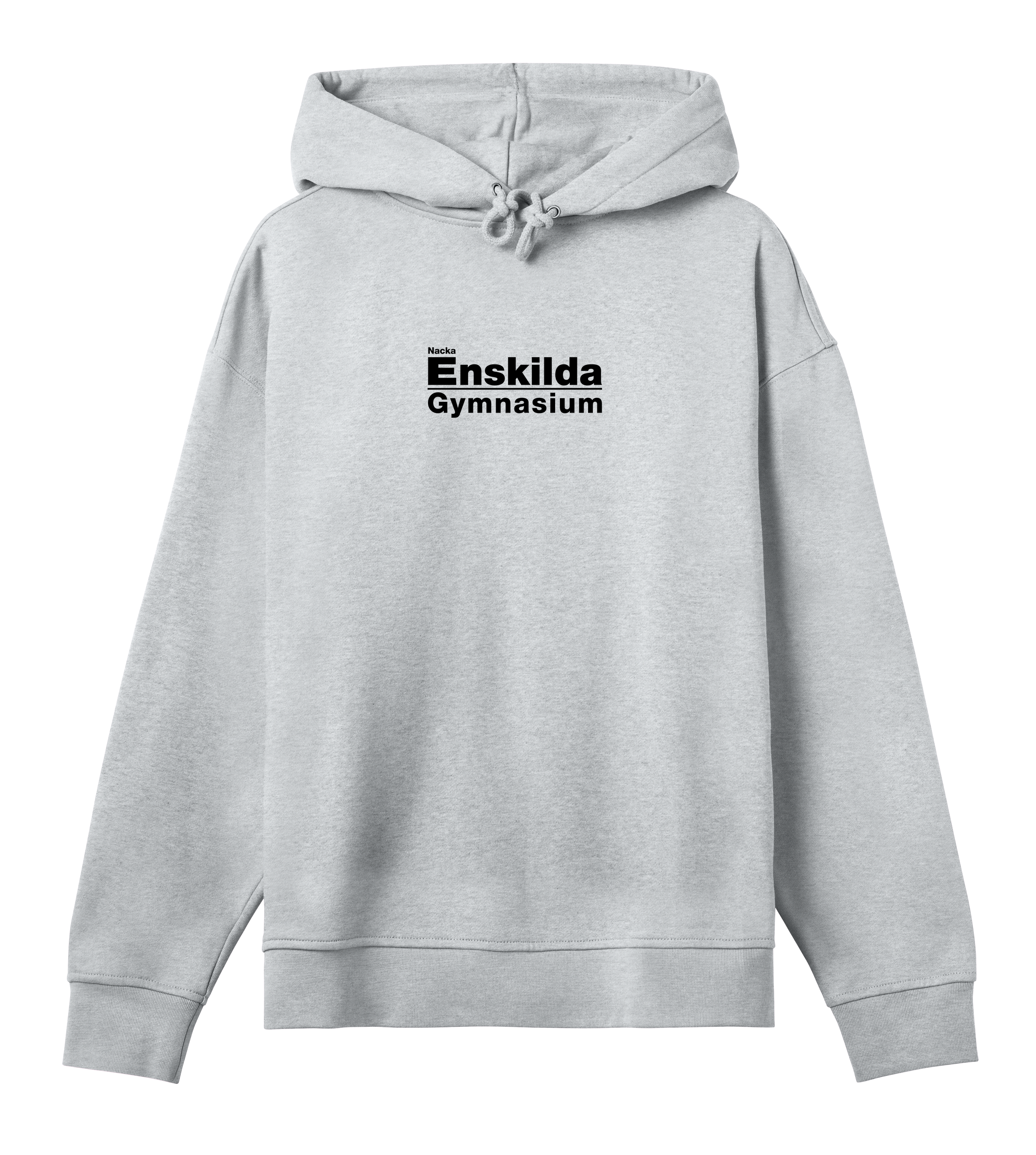 Oversized hoodie - Dam - Nacka Enskilda - Tryck fram