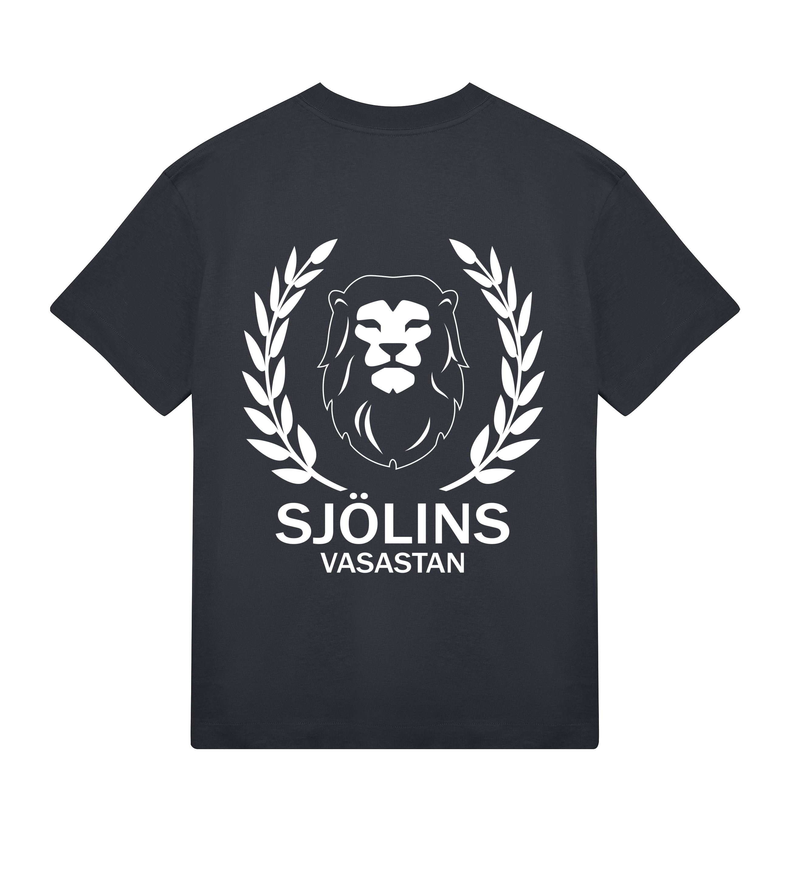 Boxy t-shirt - Herr - Sjölins Vasastan - Tryck bak