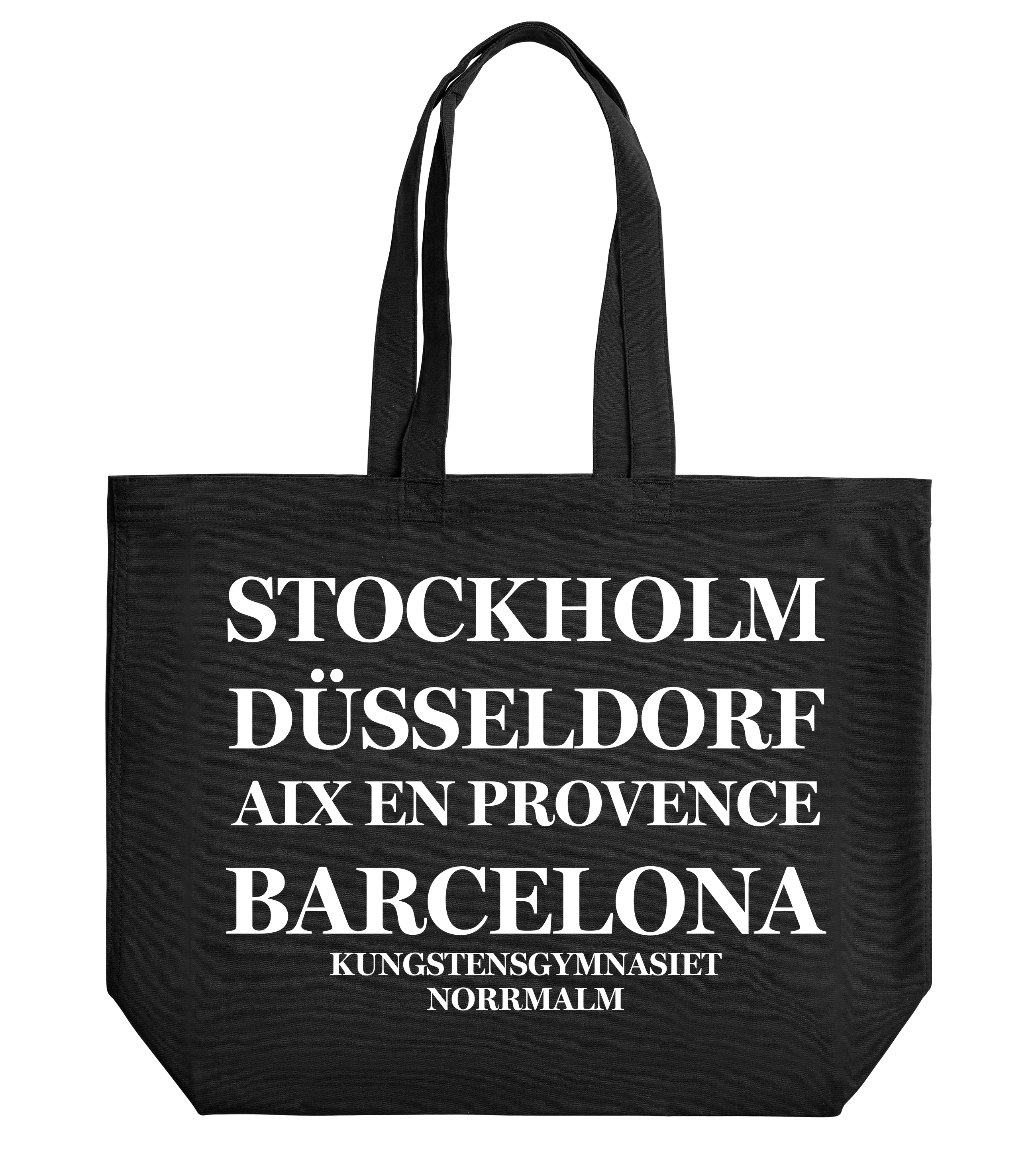 Totebag large - Kungsten - Fram & bak