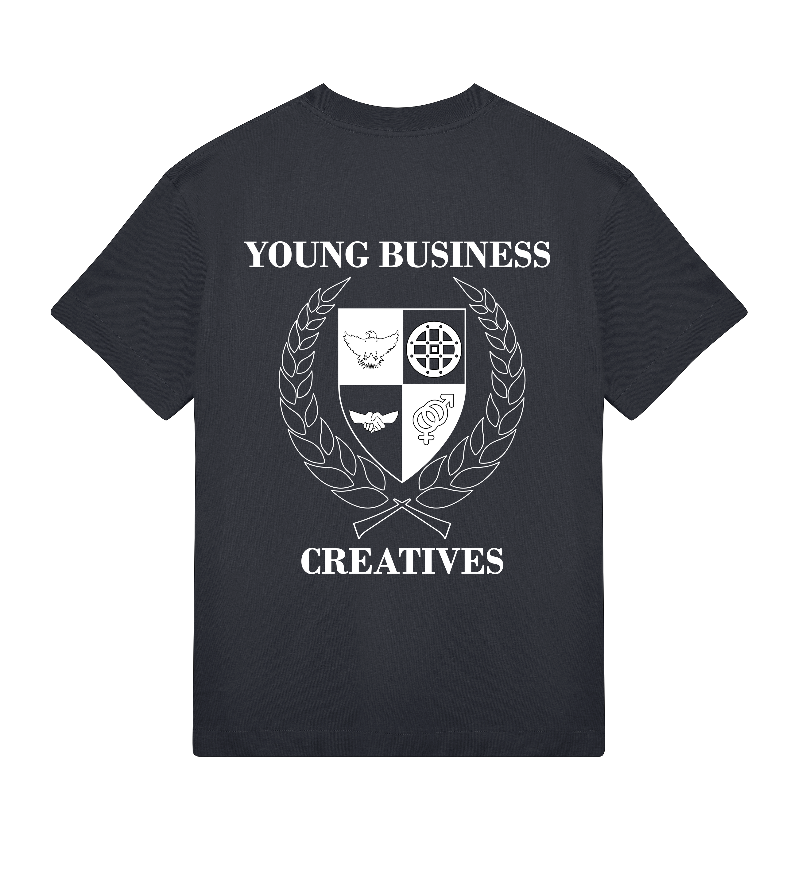 Boxy t-shirt - Herr - YBC - Tryck bak