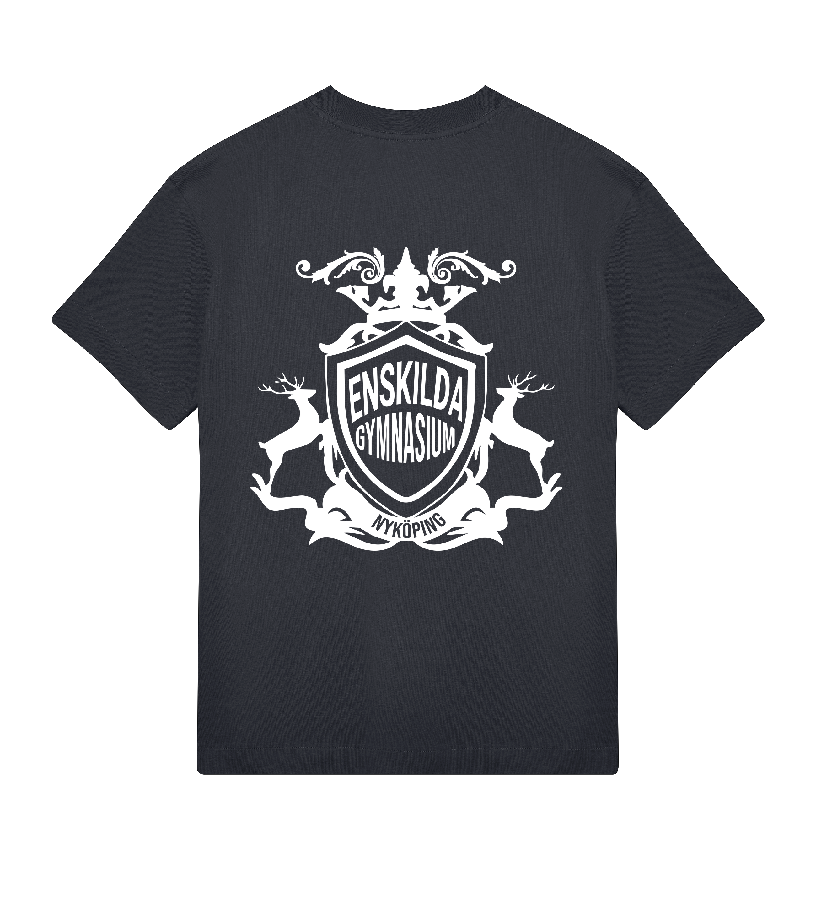 Boxy t-shirt - Herr - Enskilda Nyköping - Tryck bak