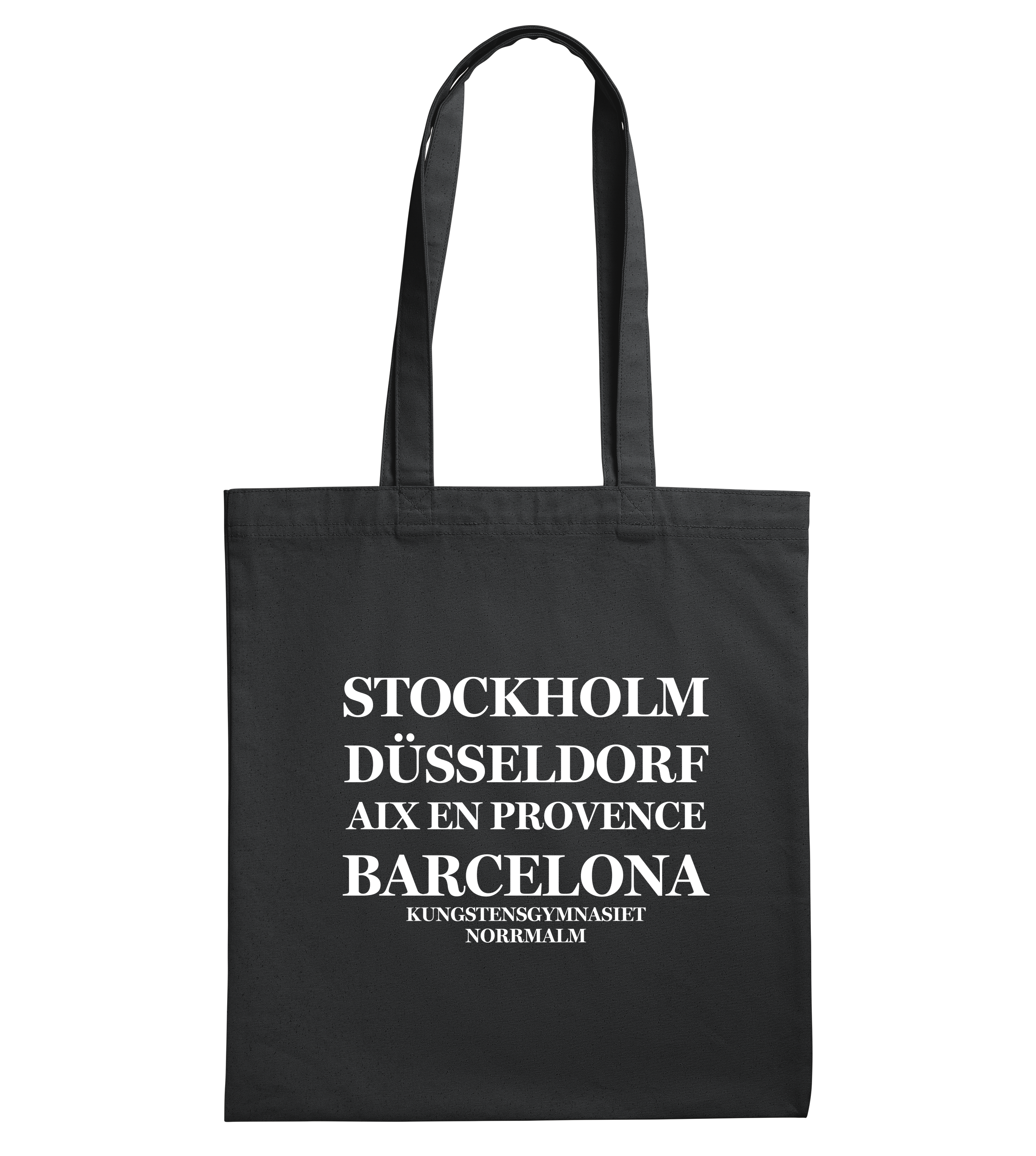 Totebag - Kungsten - Fram & bak