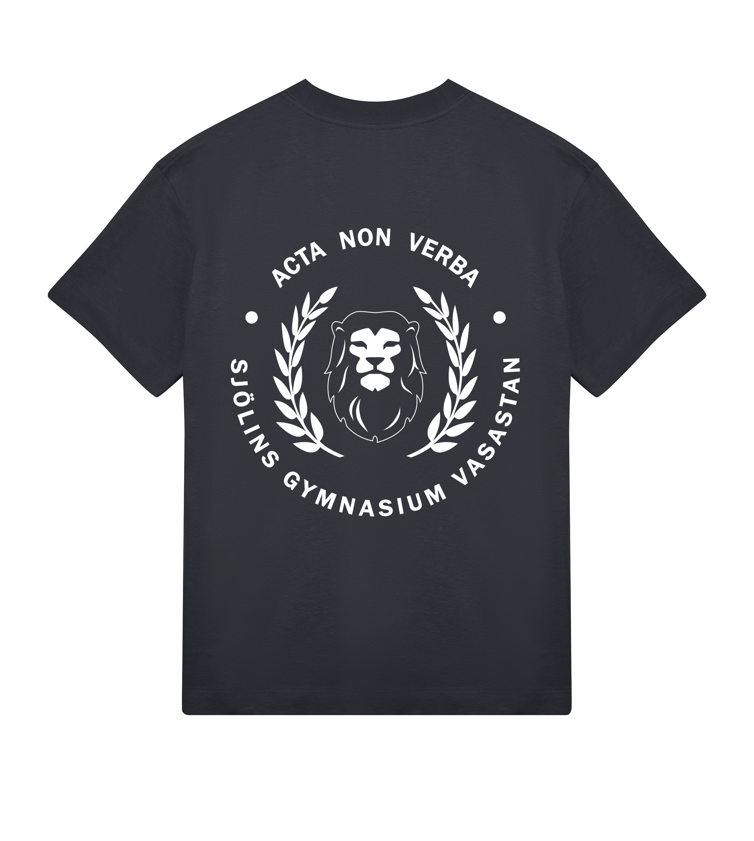 Boxy t-shirt - Herr - Sjölins Vasastan - Tryck bak