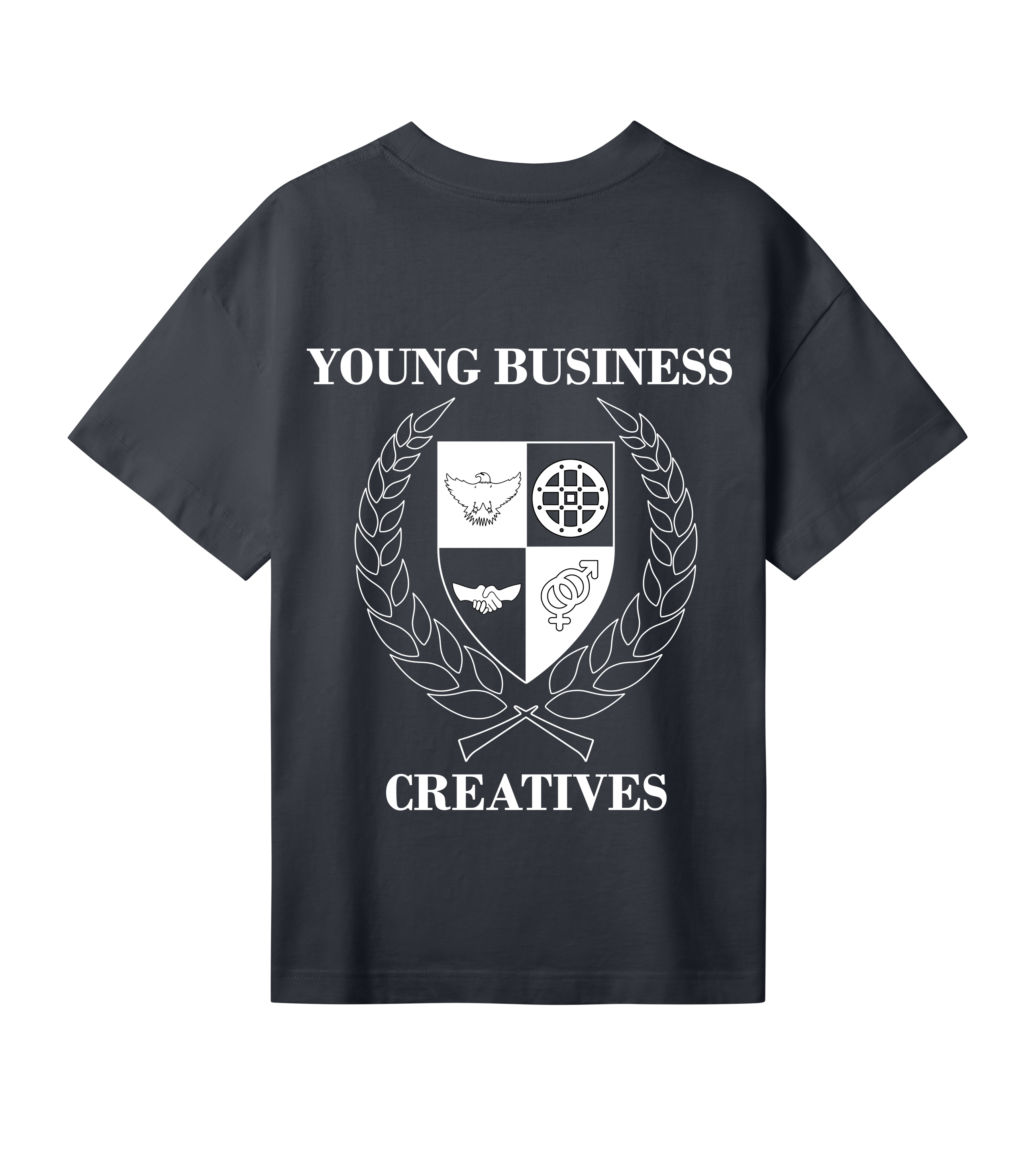 Oversized t-shirt - Dam - YBC - Tryck bak