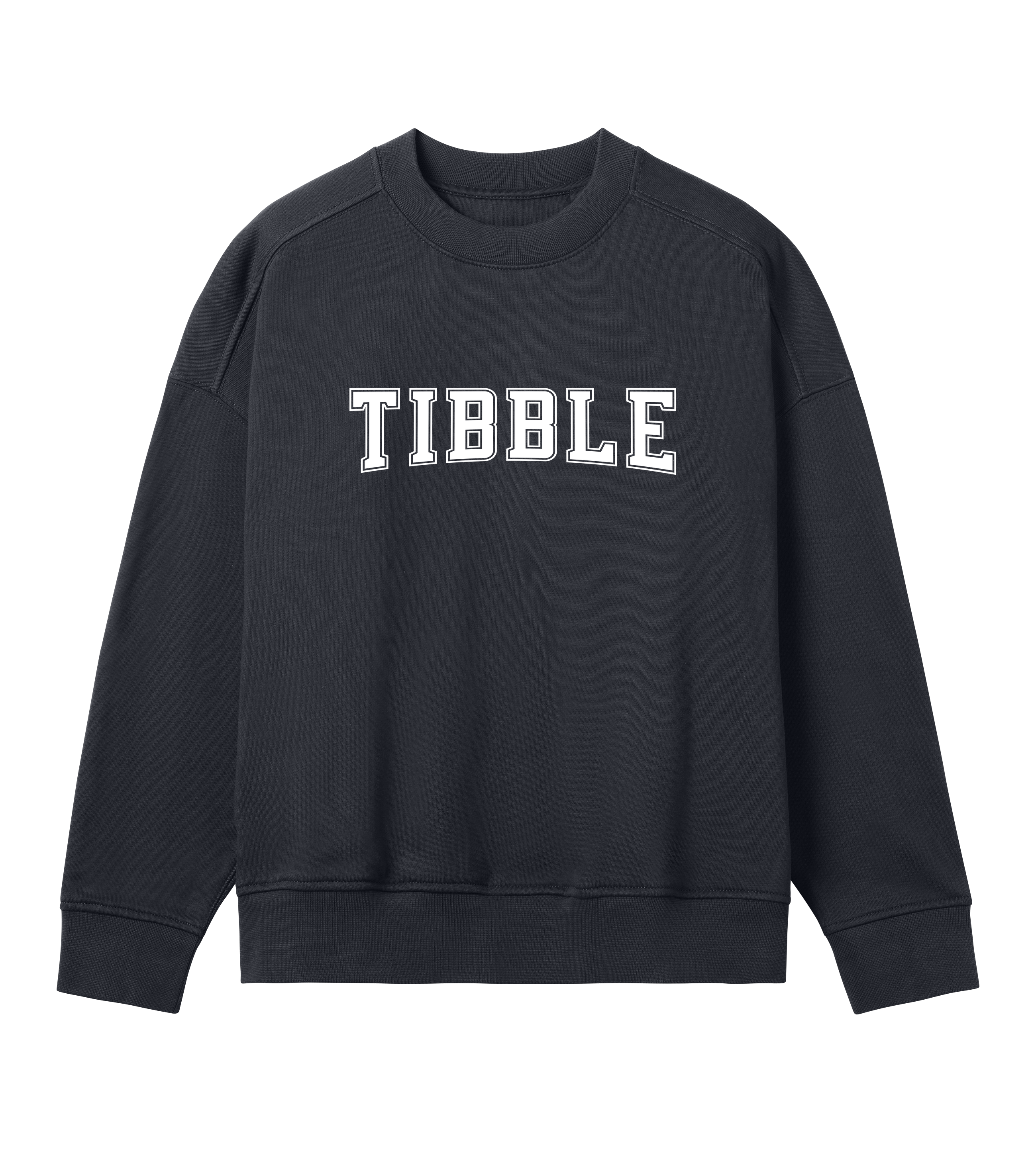 Oversized sweatshirt - Dam - Tibble - Tryck fram