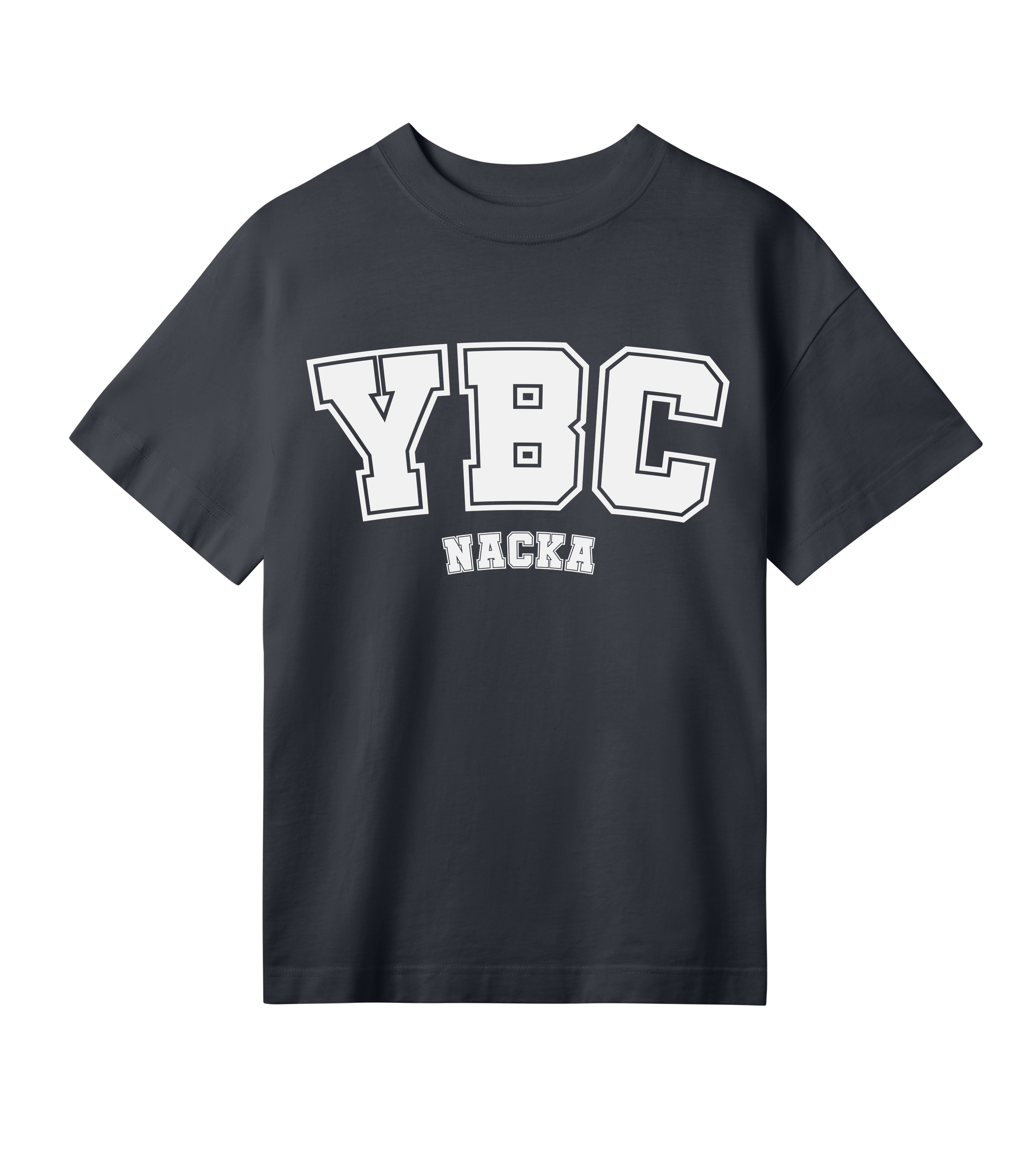 Oversized t-shirt - Dam - YBC - Tryck fram