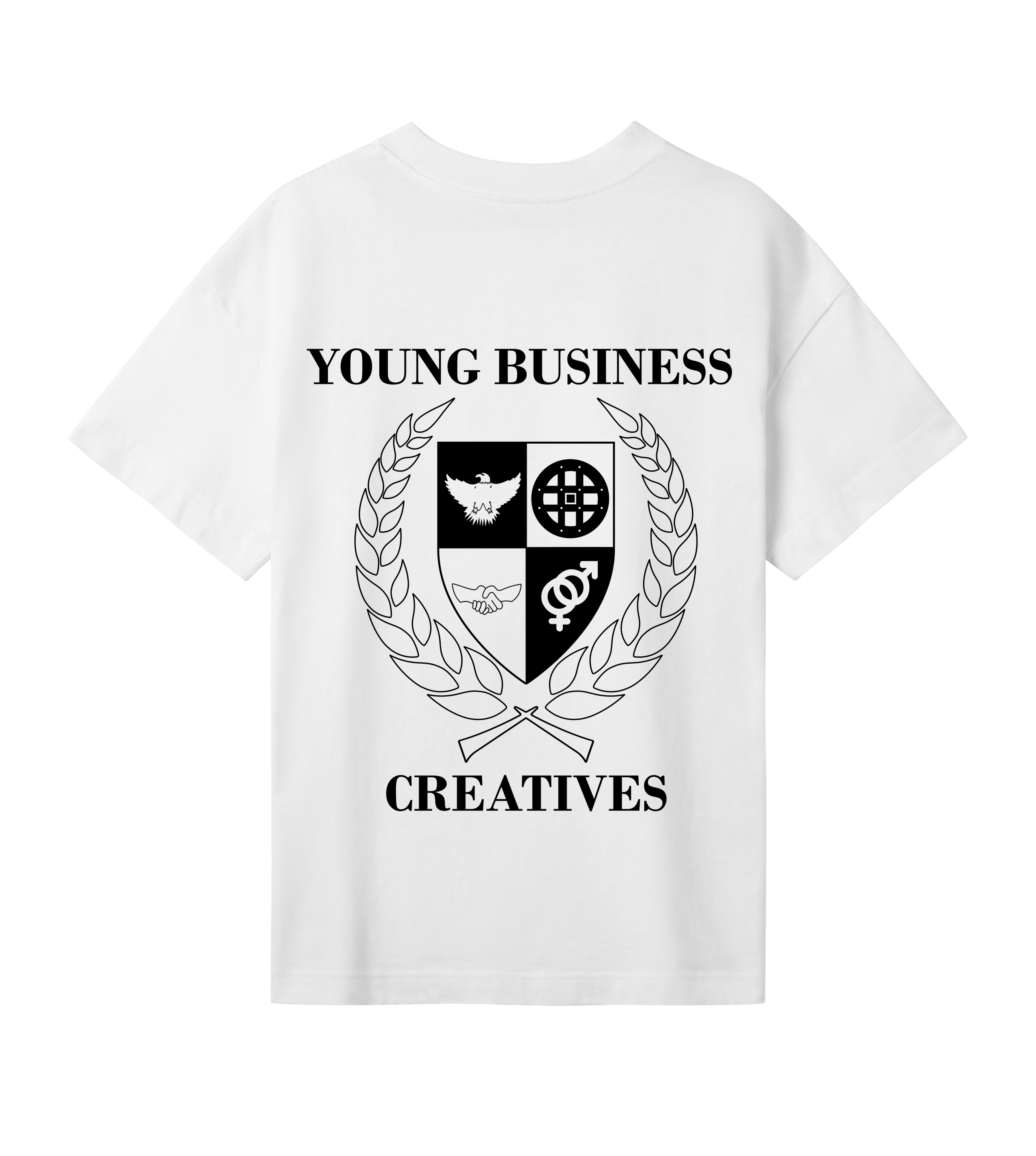 Oversized t-shirt - Dam - YBC - Tryck bak