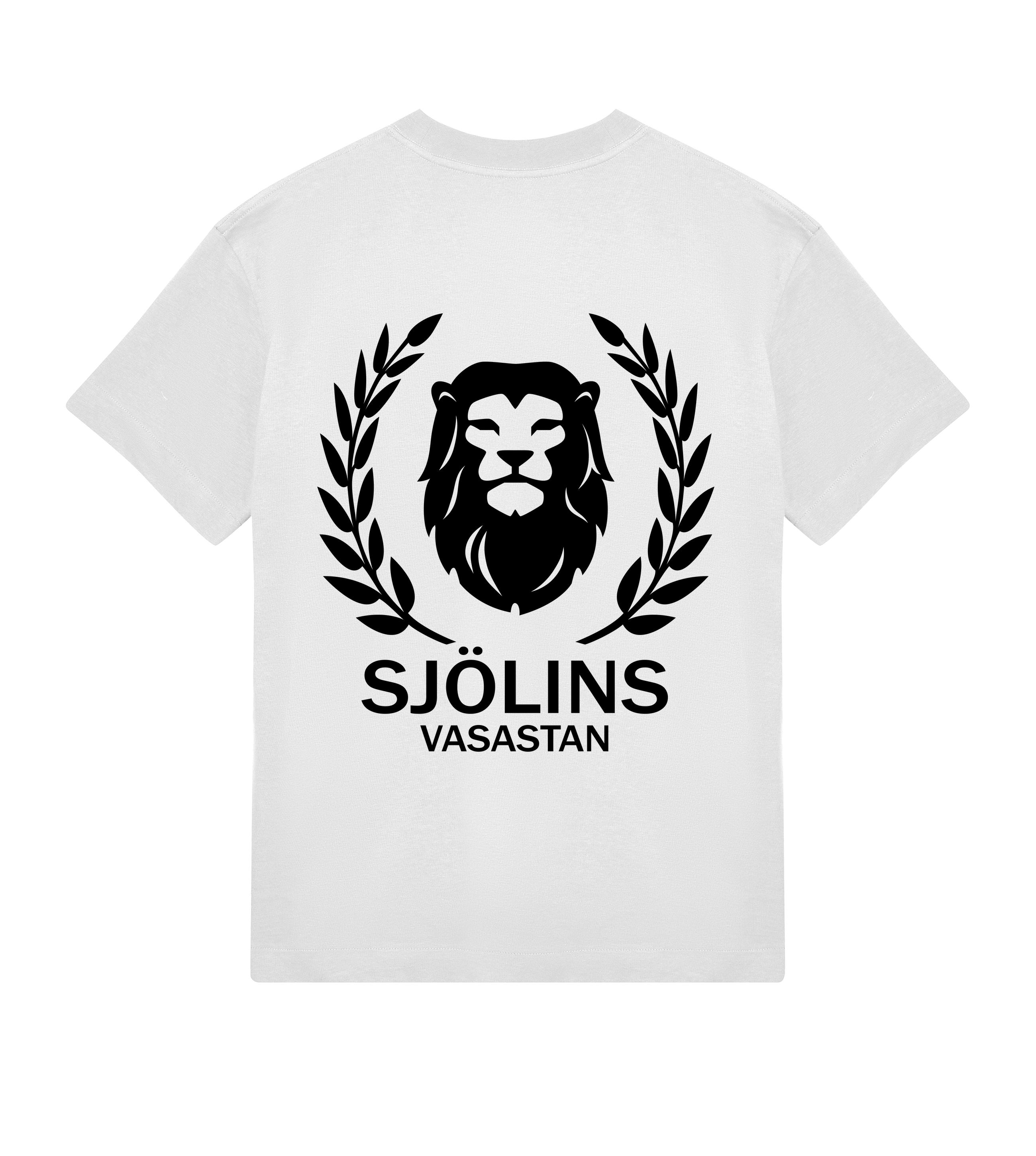 Boxy t-shirt - Herr - Sjölins Vasastan - Tryck bak