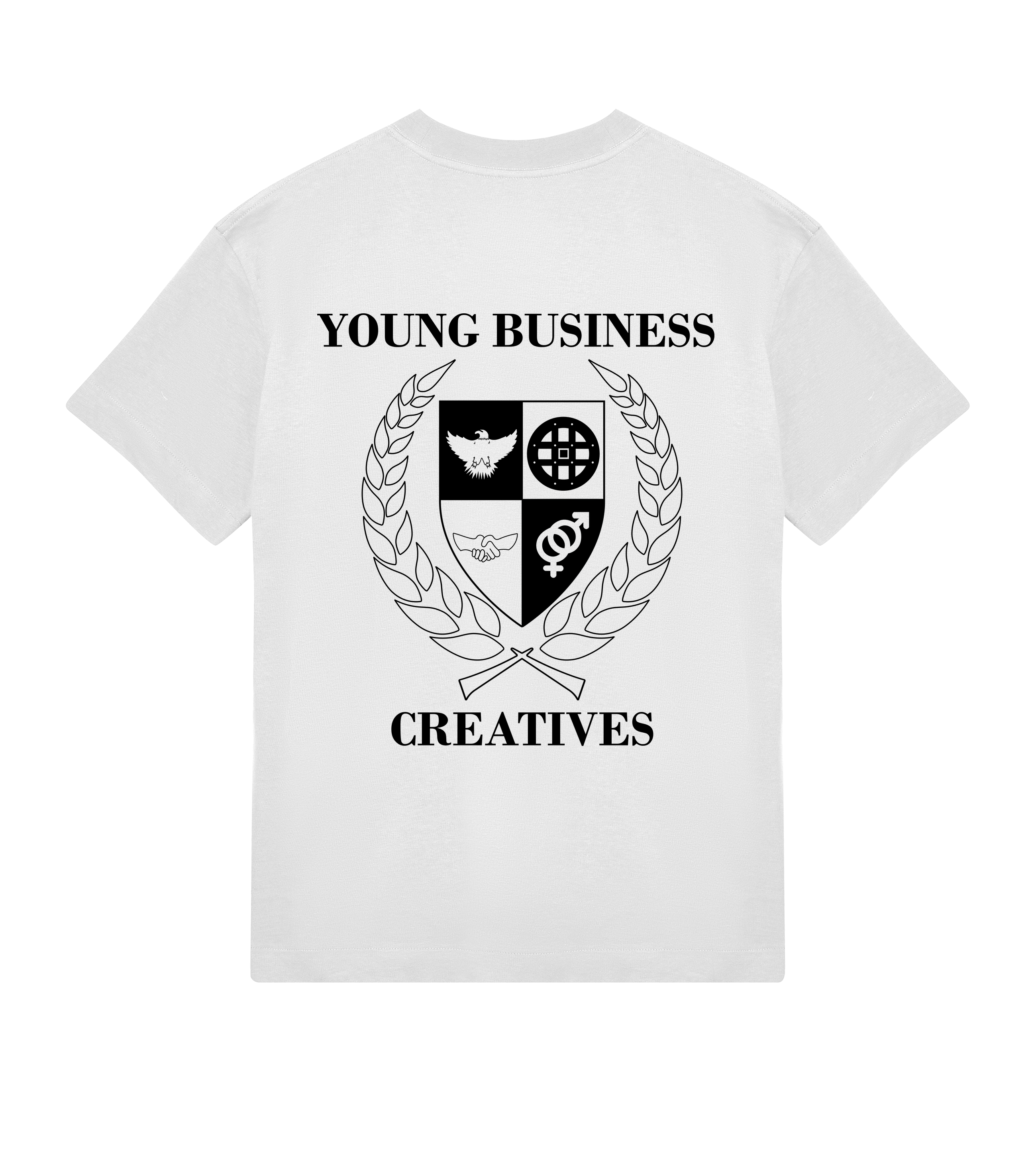 Boxy t-shirt - Herr - YBC - Tryck bak