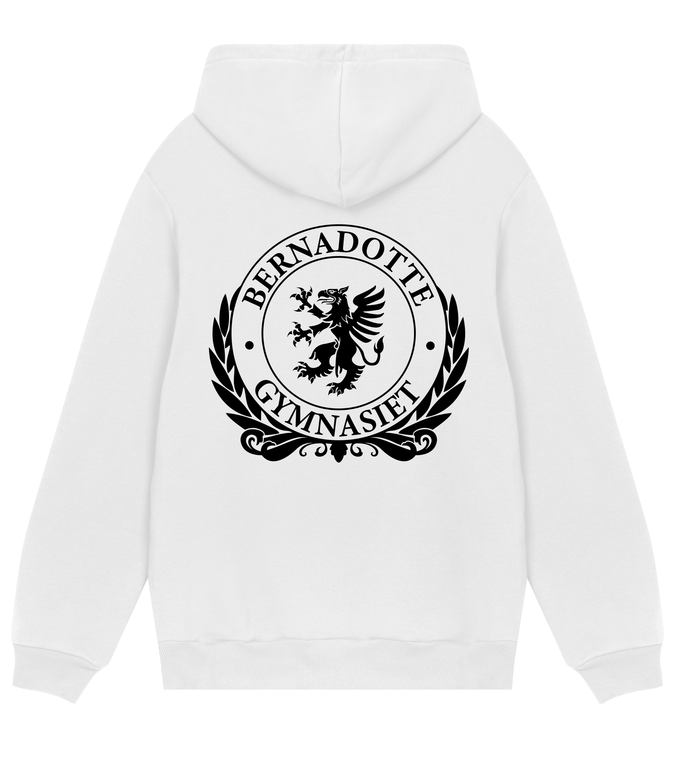 Hoodie - Bernadotte - Tryck bak