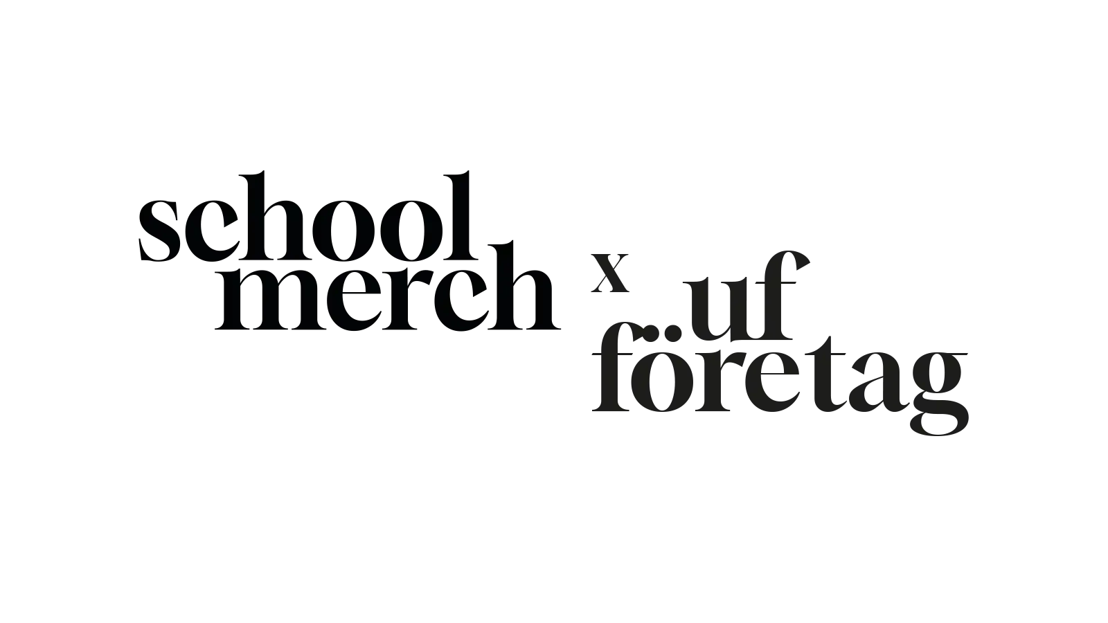 SCHOOL MERCH x UF-FÖRETAG