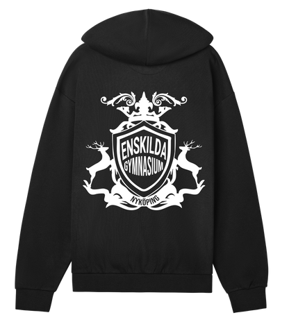 Zip-hoodie - Enskilda Nyköping - Tryck bak