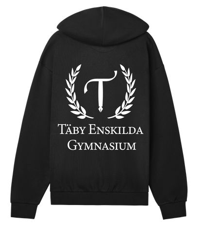 Zip-hoodie - Täby Enskilda - Tryck fram & bak