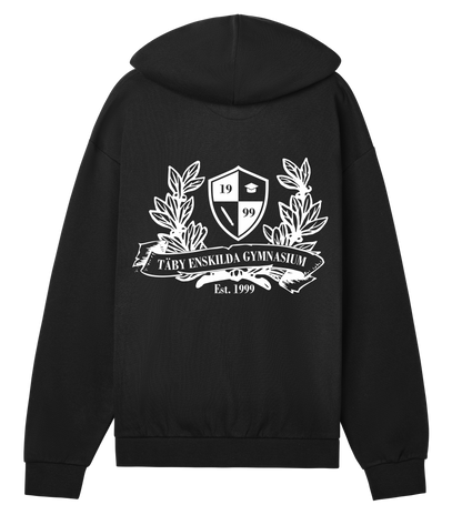 Zip-hoodie - Täby Enskilda - Tryck fram & bak