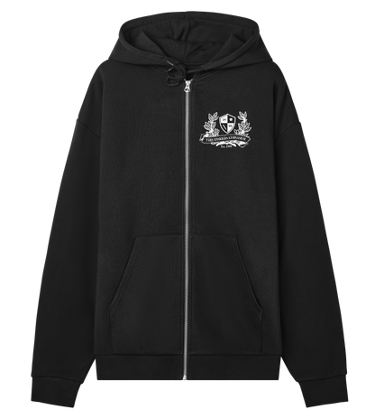 Zip-hoodie - Täby Enskilda - Tryck fram & bak