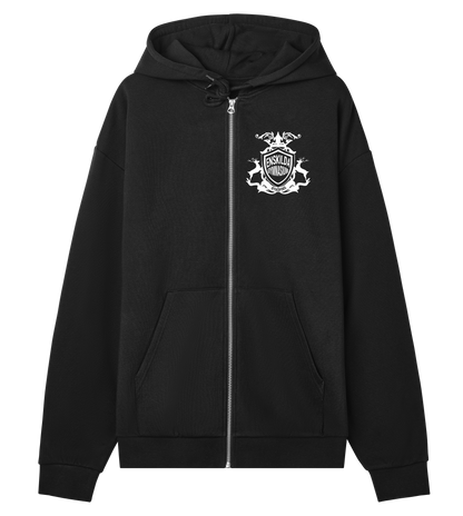 Zip-hoodie - Enskilda Nyköping - Tryck fram