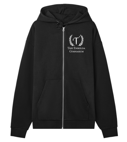 Zip-hoodie - Täby Enskilda - Tryck fram & bak