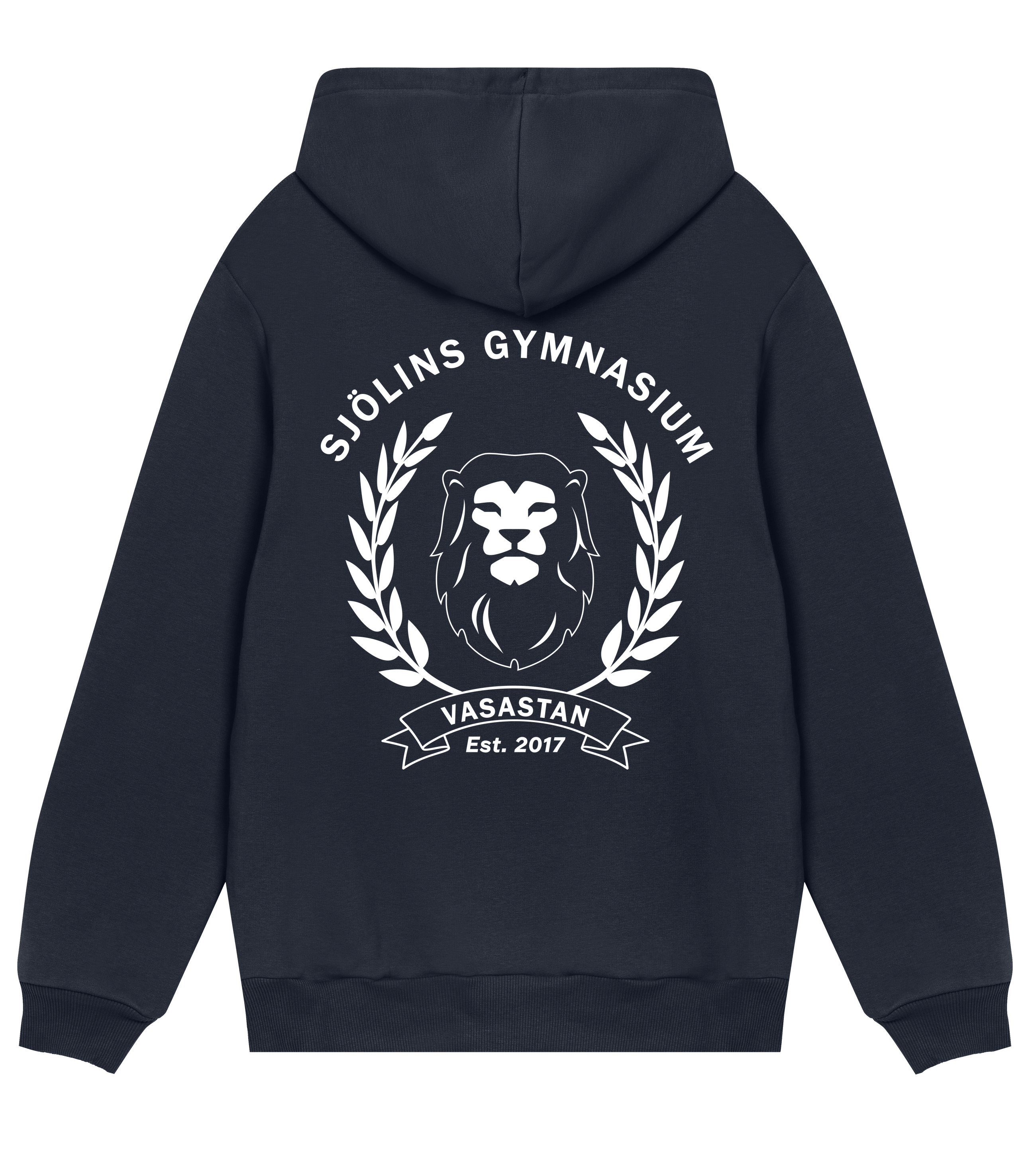 Hoodie - Sjölins Vasastan - Tryck bak