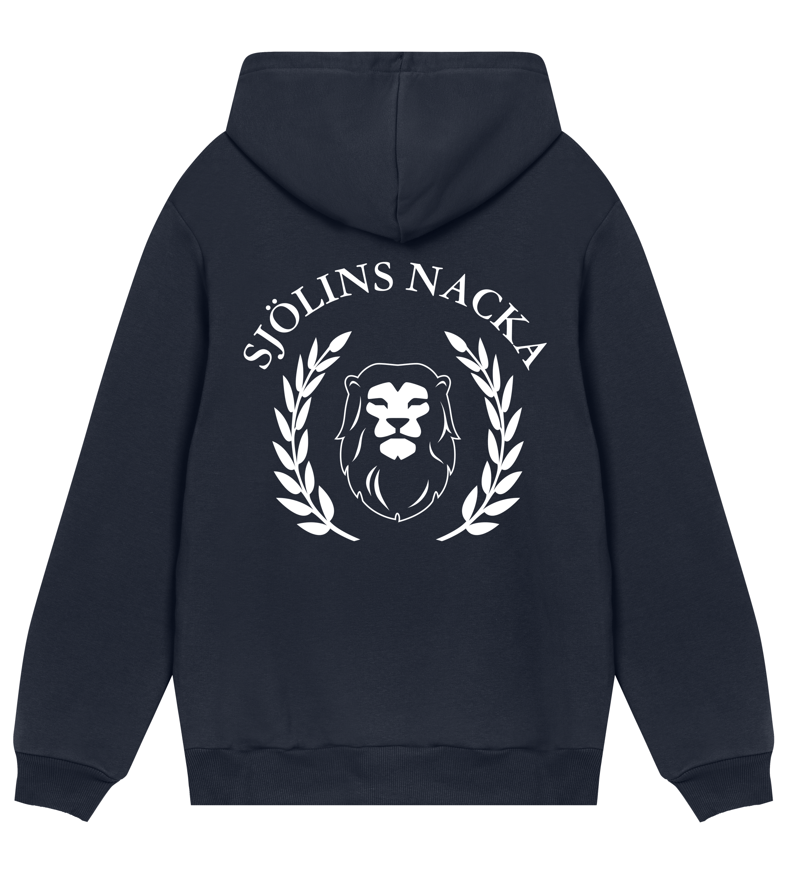 Hoodie - Sjölins Nacka - Tryck bak