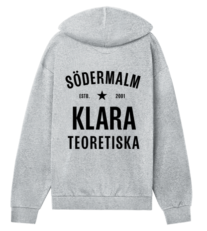 Zip-hoodie - Klara Södra - Tryck bak