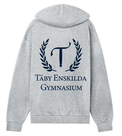 Zip-hoodie - Täby Enskilda - Tryck fram & bak