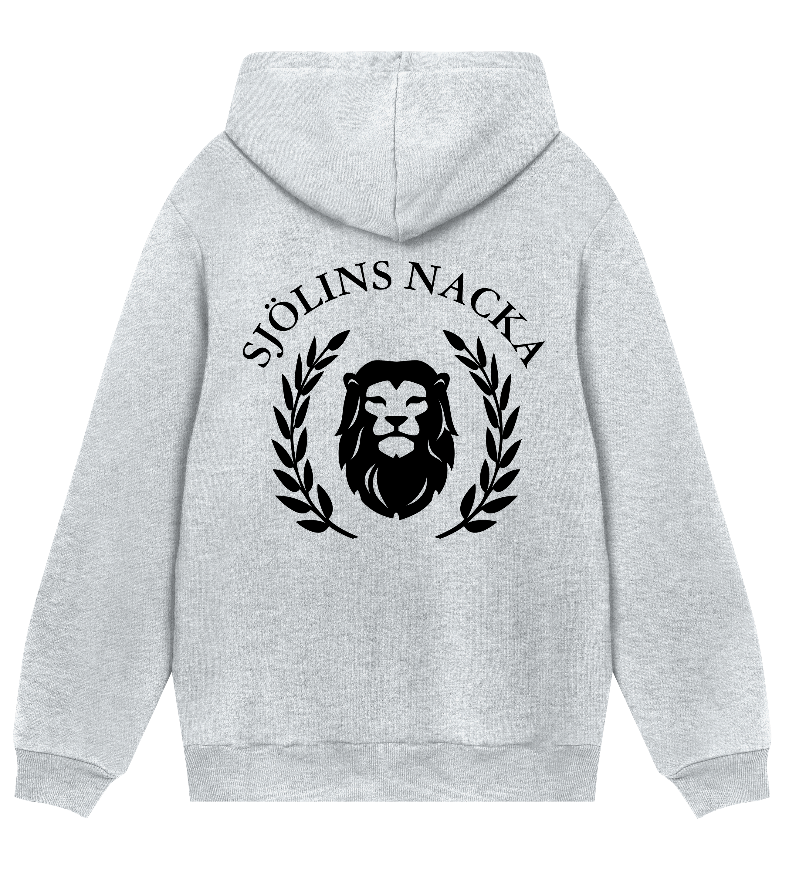 Hoodie - Sjölins Nacka - Tryck bak