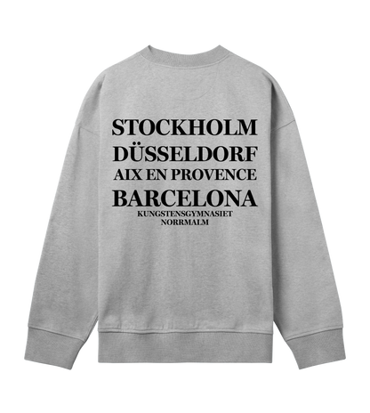 Boxy sweatshirt - Herr - Kungsten - Tryck bak