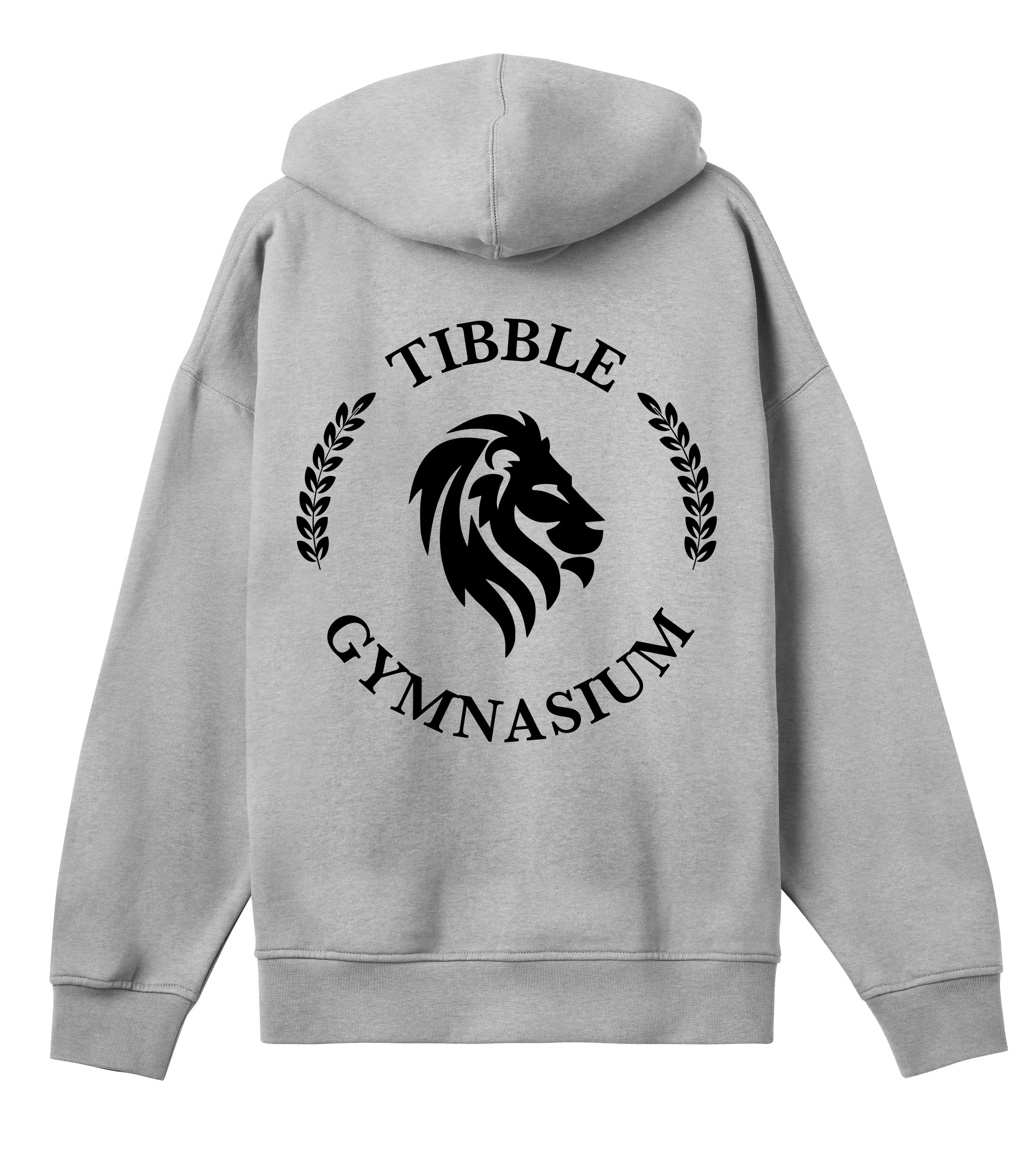 Boxy hoodie - Herr - Tibble - Tryck fram & bak