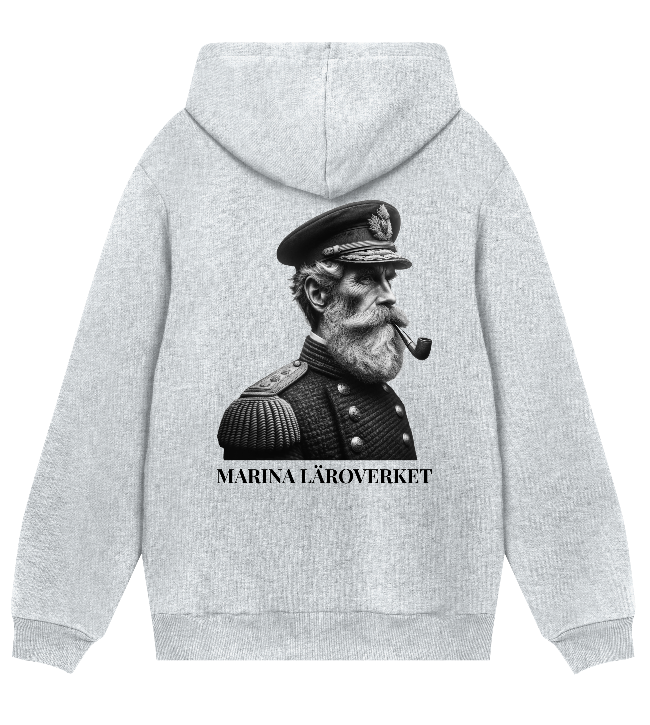 Hoodie - Marina Läroverket - Tryck bak