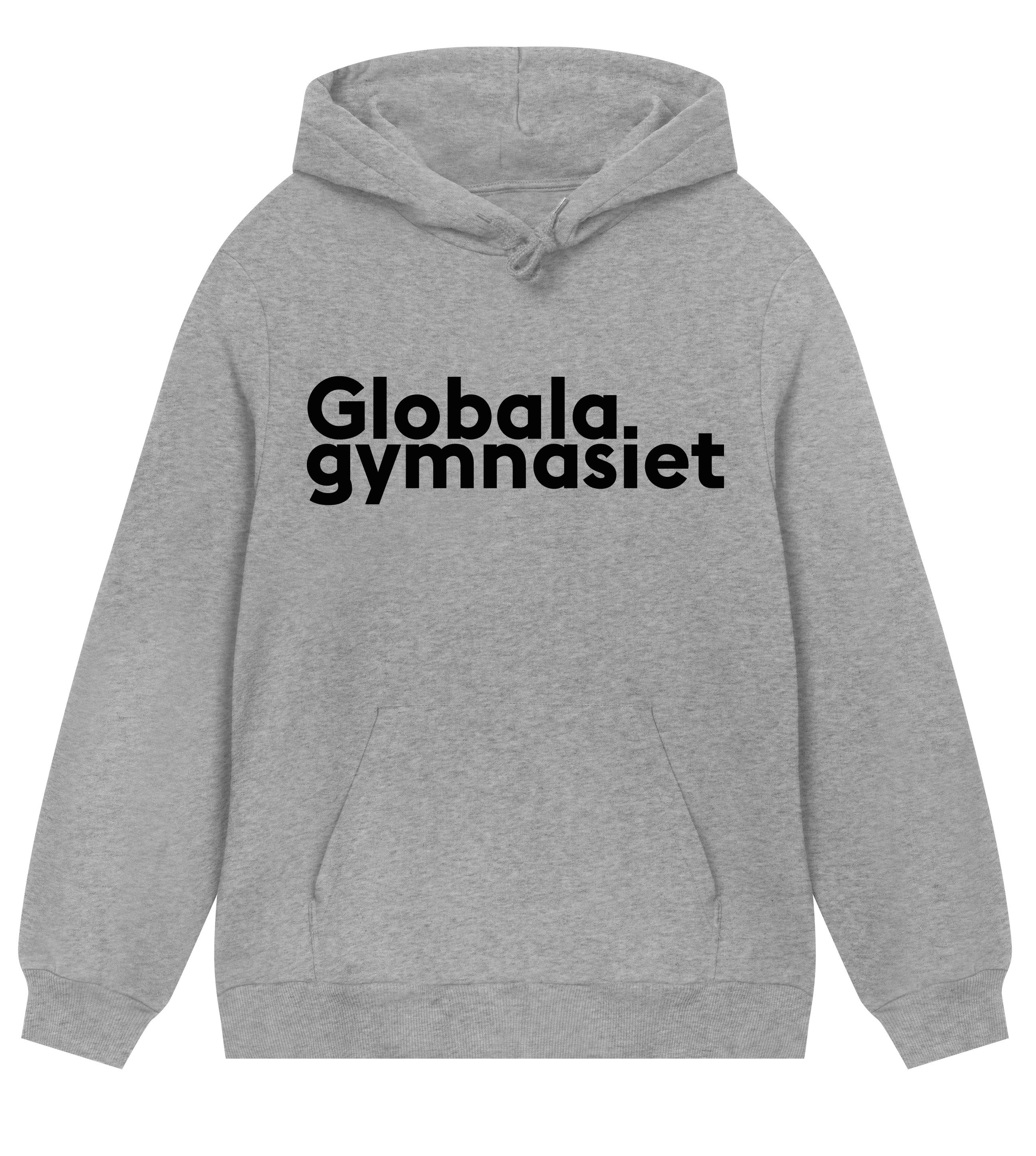 HOODIE - GLOBALA - TRYCK FRAM & BAK