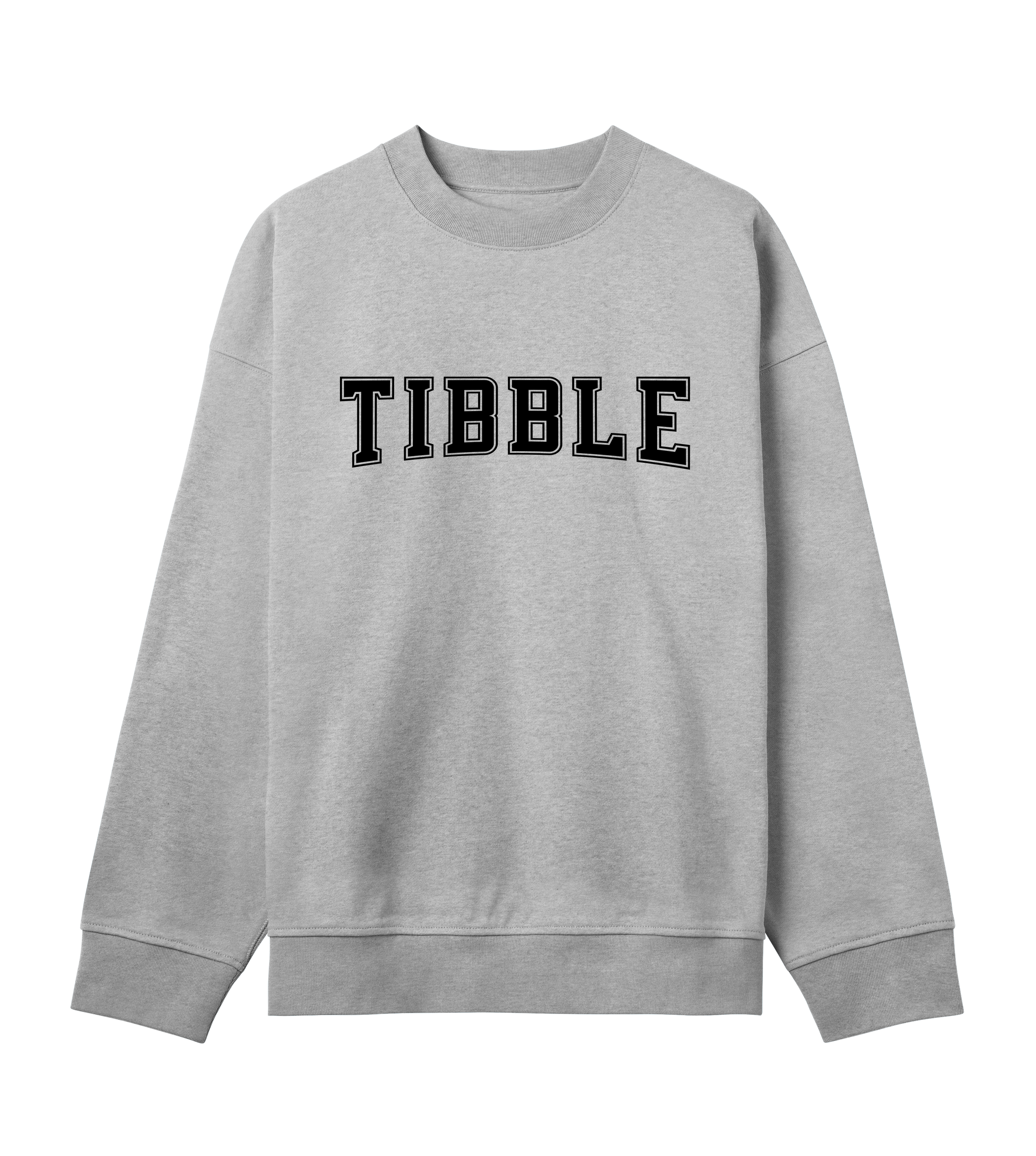 Boxy sweatshirt - Herr - Tibble - Tryck fram