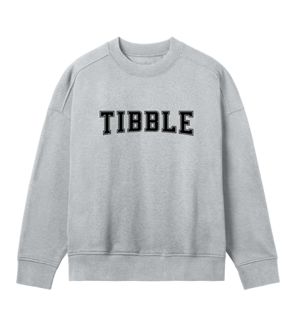 Oversized sweatshirt - Dam - Tibble - Tryck fram