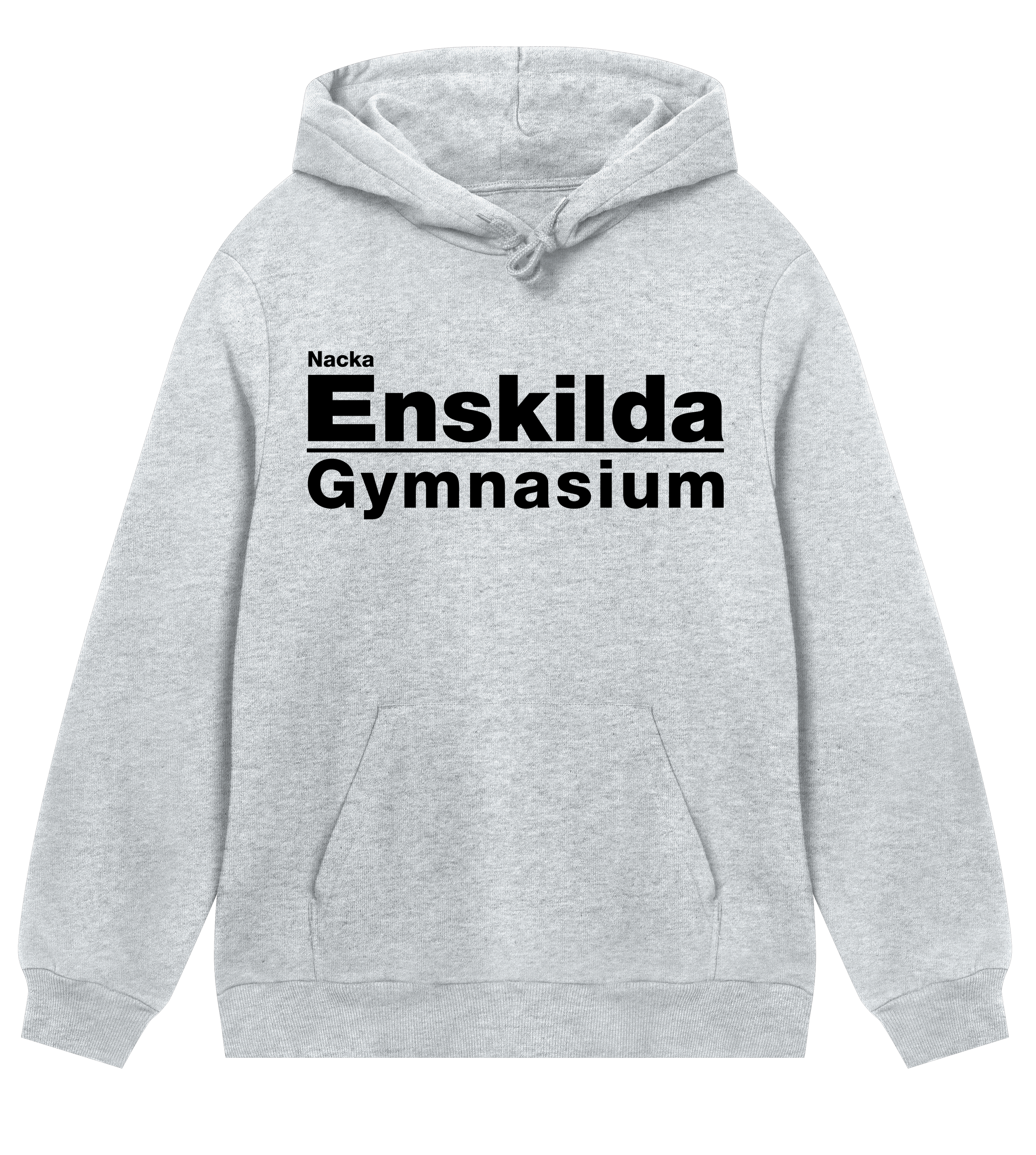 Hoodie - Nacka Enskilda - Tryck fram