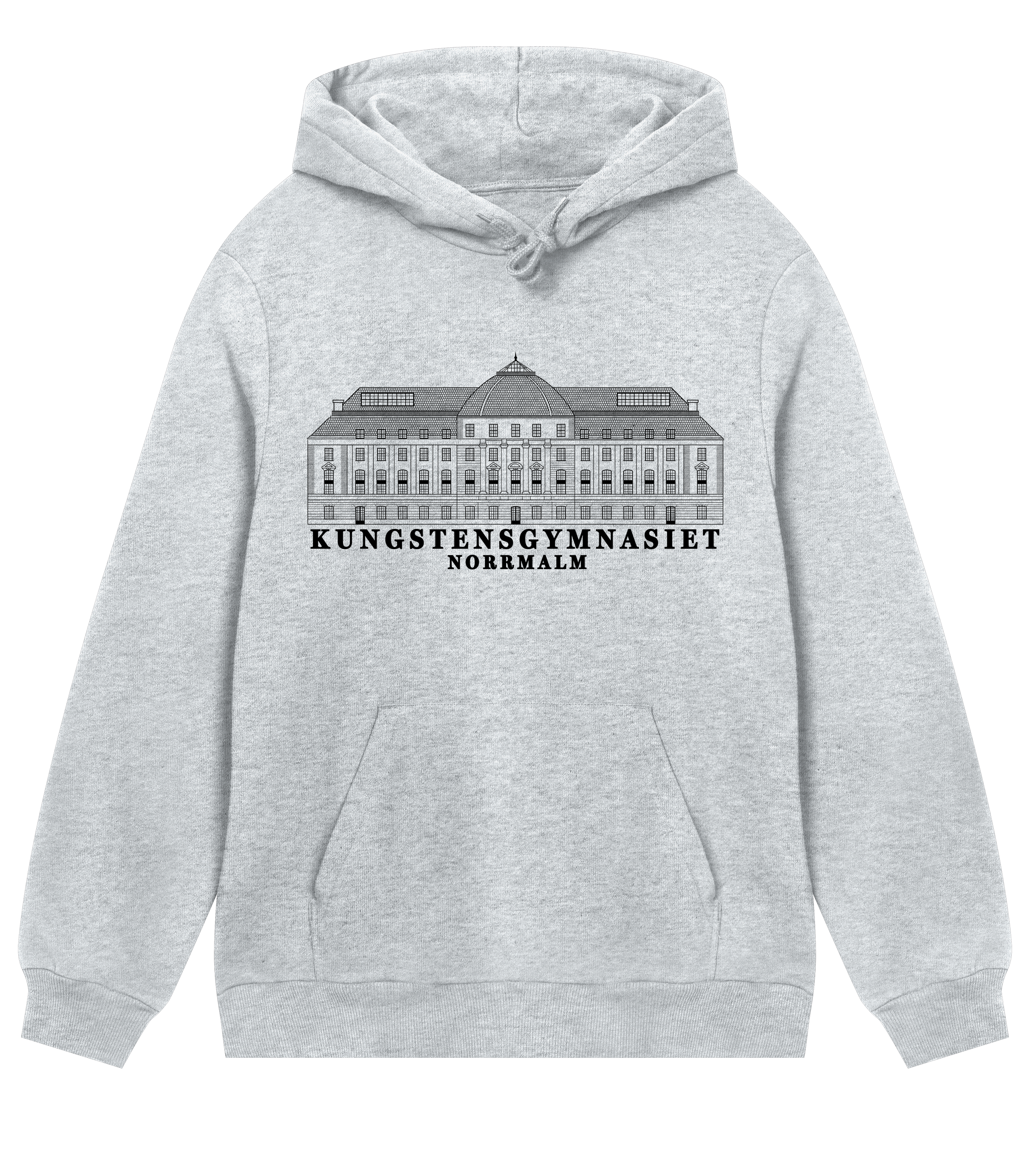 Hoodie - Kungsten - Tryck fram & bak