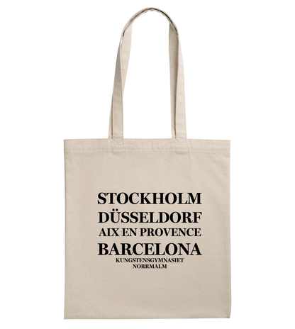 Totebag - Kungsten - Fram & bak