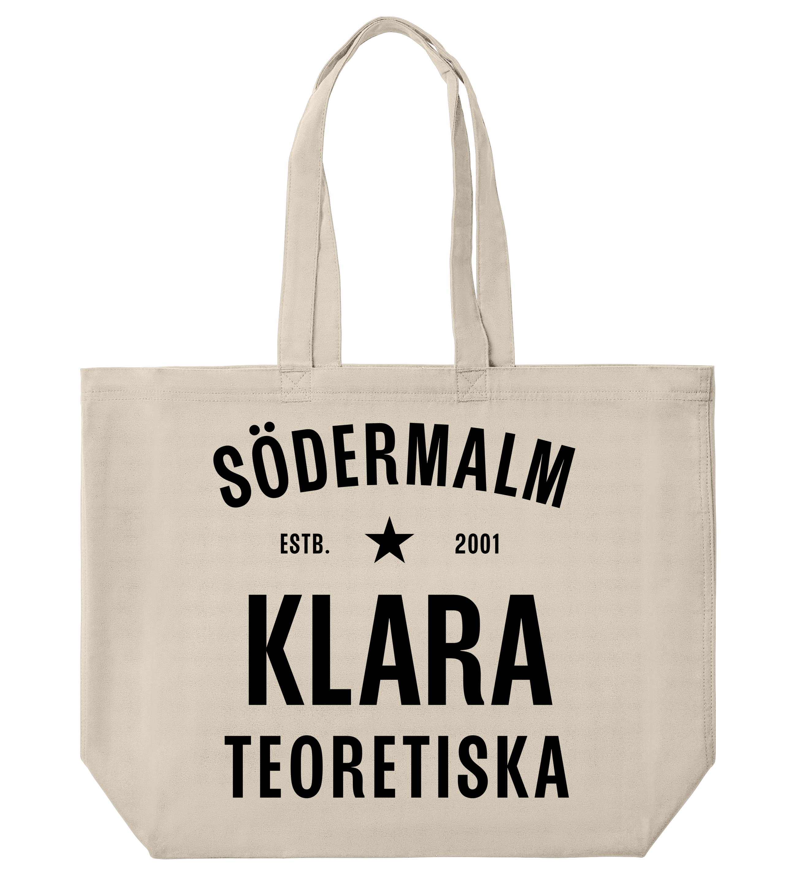 Totebag large - Klara Södra - Tryck fram