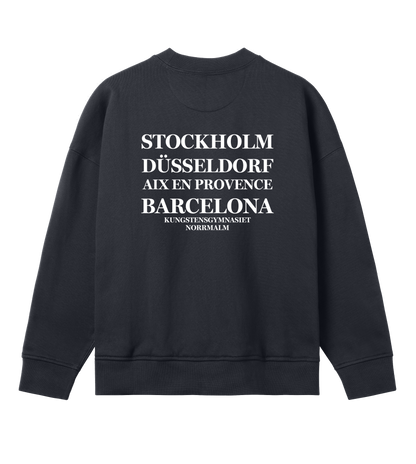 Oversized sweatshirt - Dam - Kungsten - Tryck bak