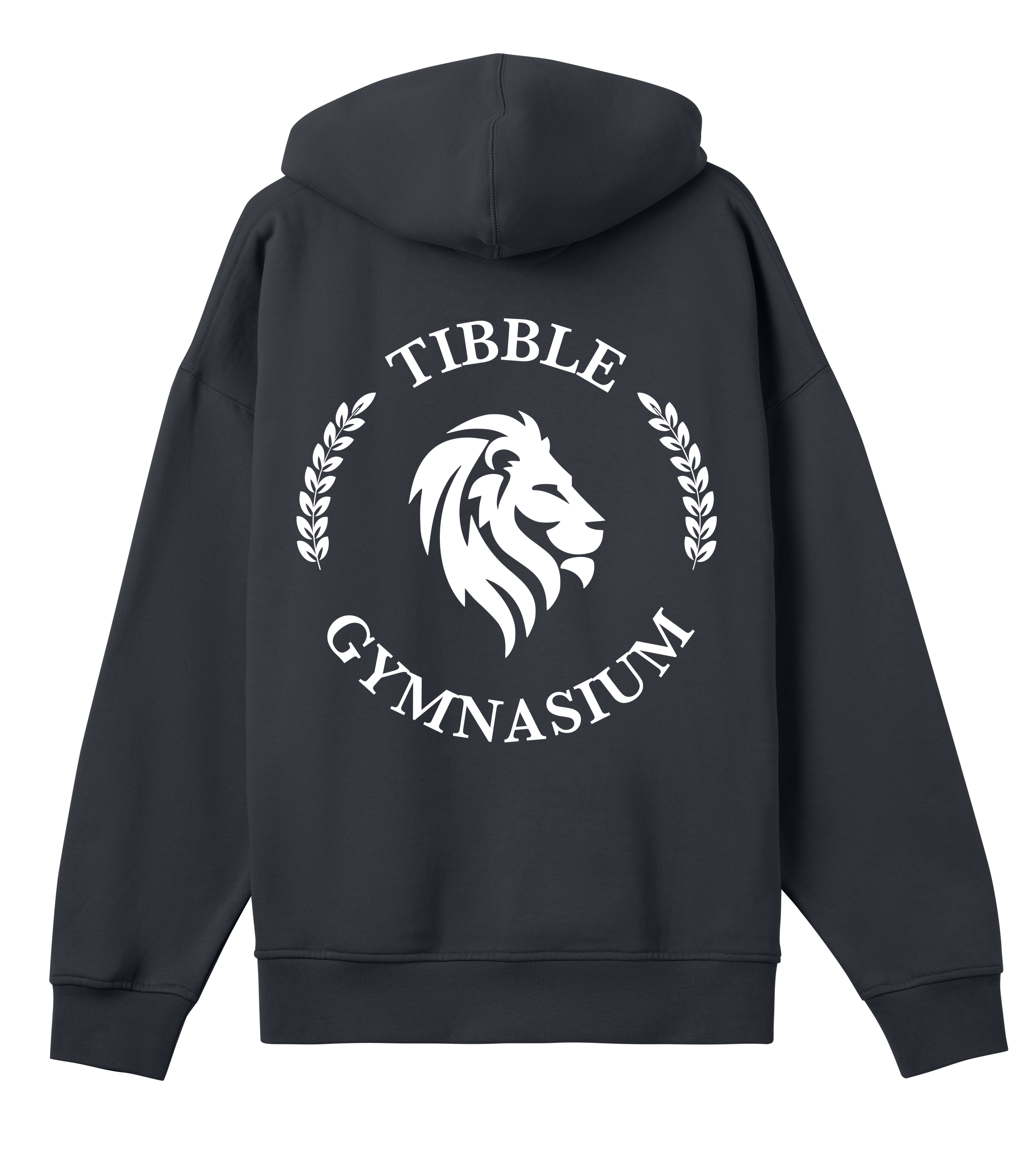 Boxy hoodie - Herr - Tibble - Tryck fram & bak