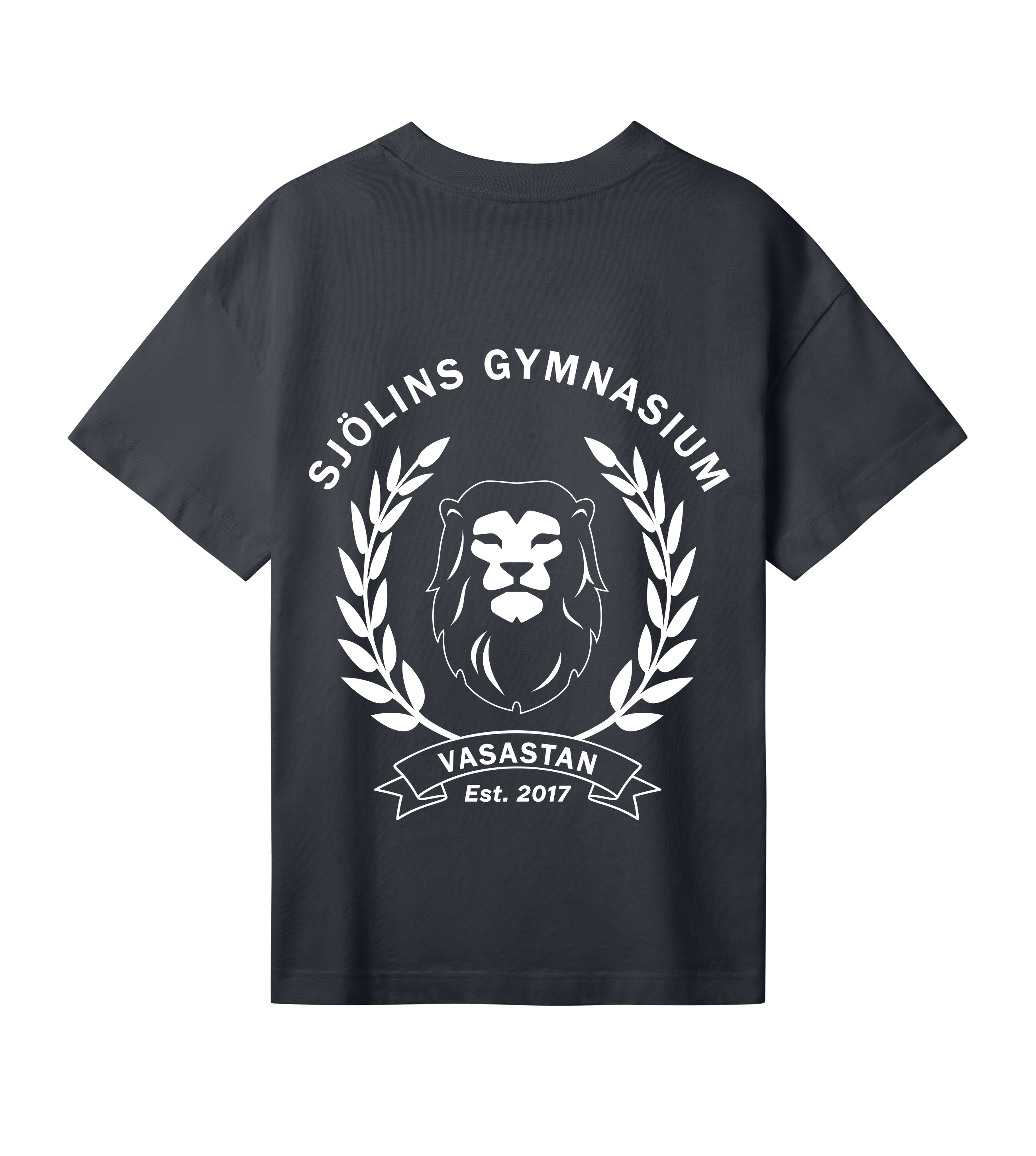Oversized t-shirt - Dam - Sjölins Vasastan - Tryck bak