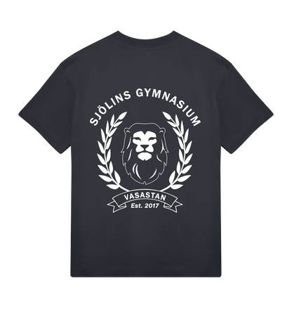 Boxy t-shirt - Herr - Sjölins Vasastan - Tryck bak