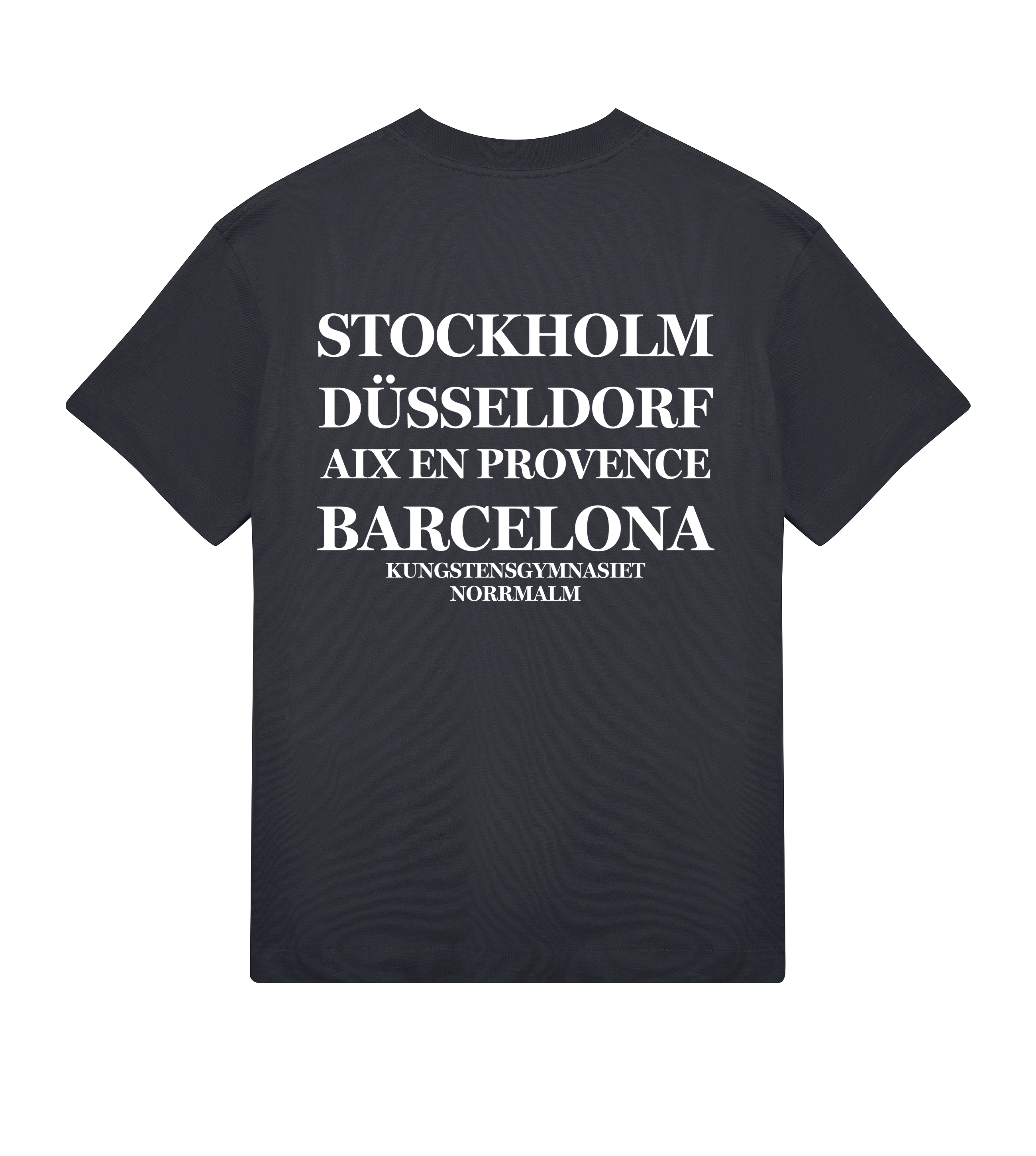 Boxy t-shirt - Herr - Kungsten - Tryck bak