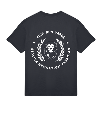 Boxy t-shirt - Herr - Sjölins Vasastan - Tryck bak