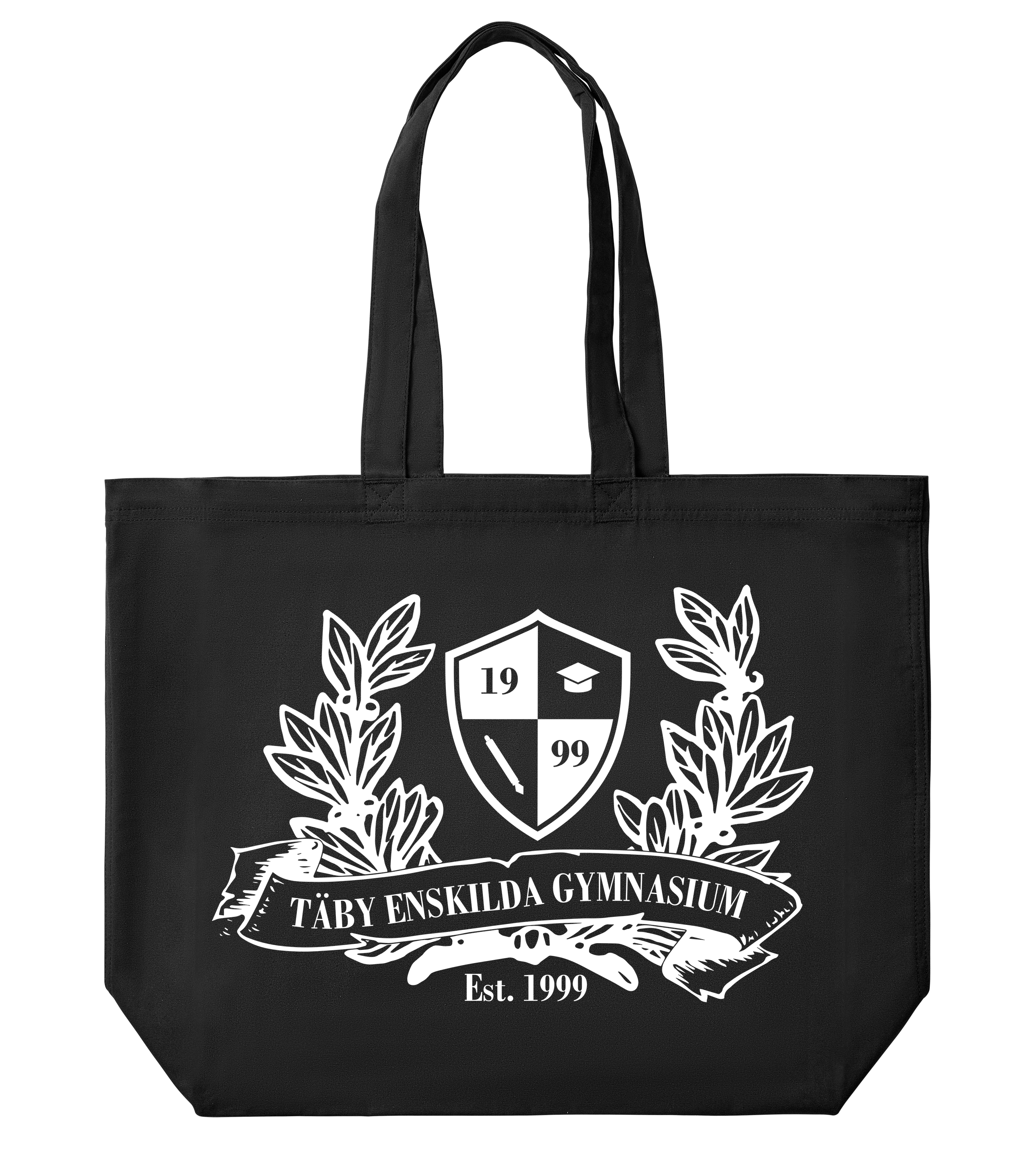 Totebag large - Täby Enskilda - Tryck fram