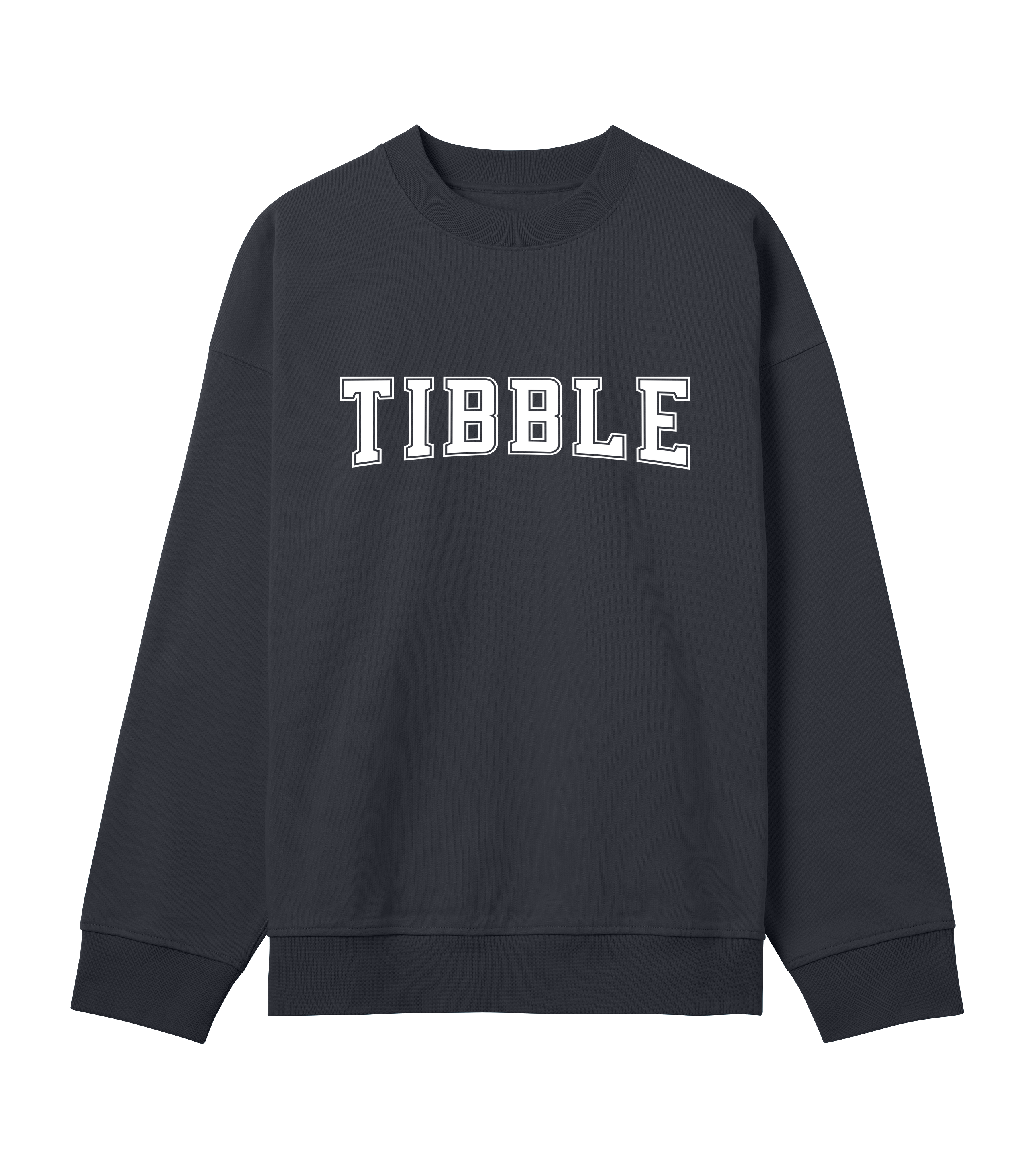 Boxy sweatshirt - Herr - Tibble - Tryck fram