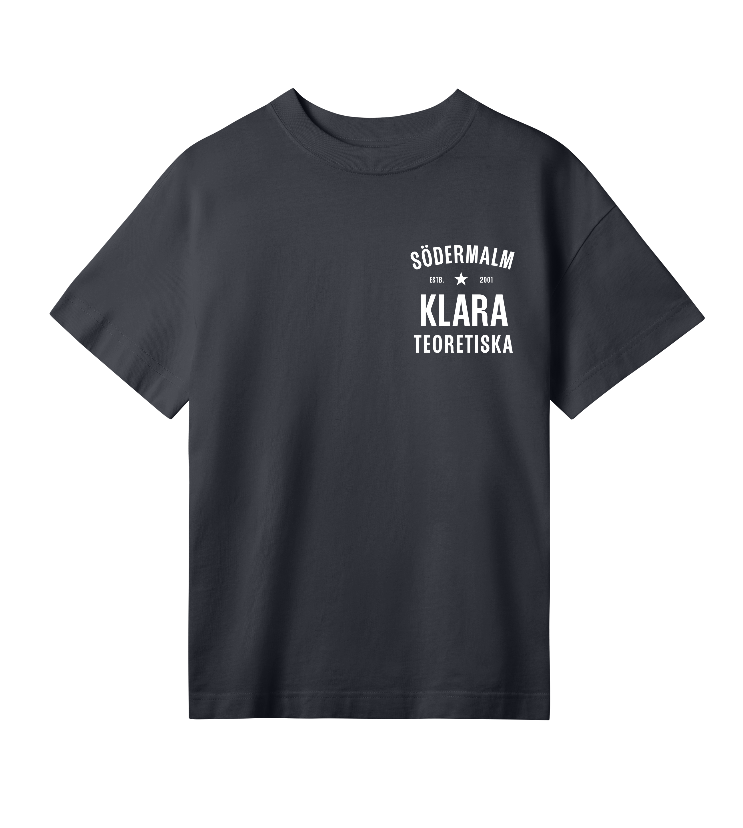 Oversized t-shirt - Dam - Klara Södra - Tryck fram