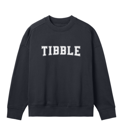 Oversized sweatshirt - Dam - Tibble - Tryck fram